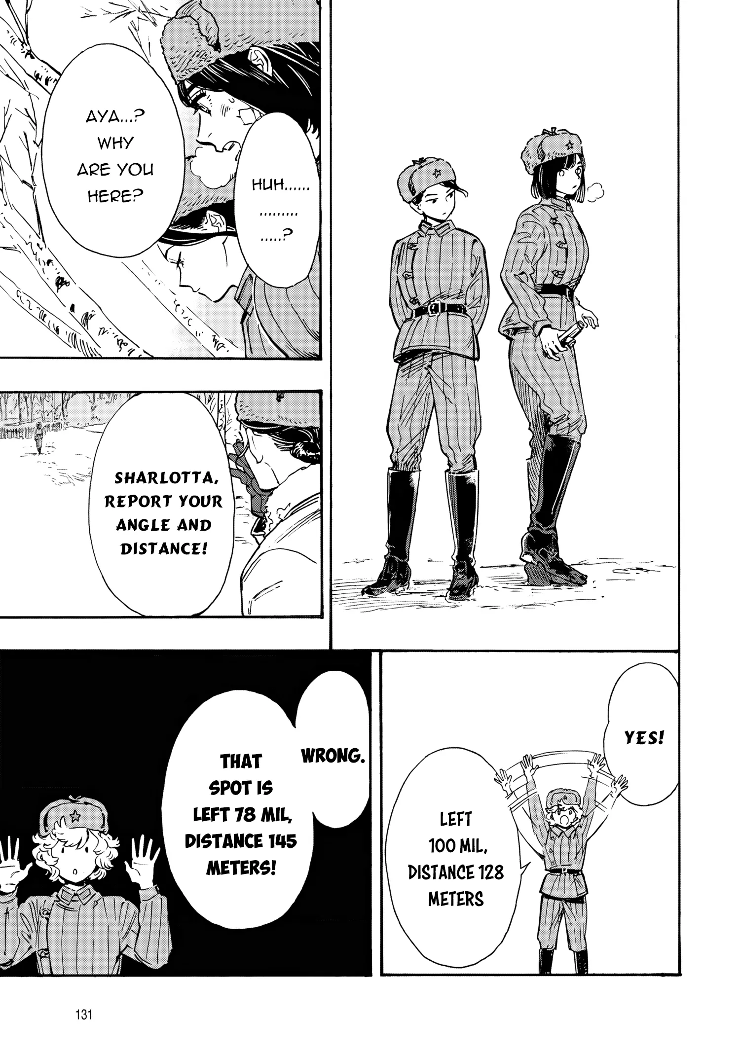 Comrade Girls, Shoot the Enemy Chapter 3 page 19