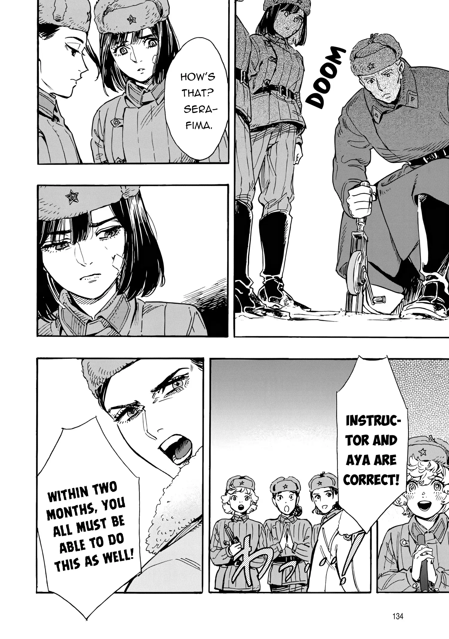 Comrade Girls, Shoot the Enemy Chapter 3 page 22