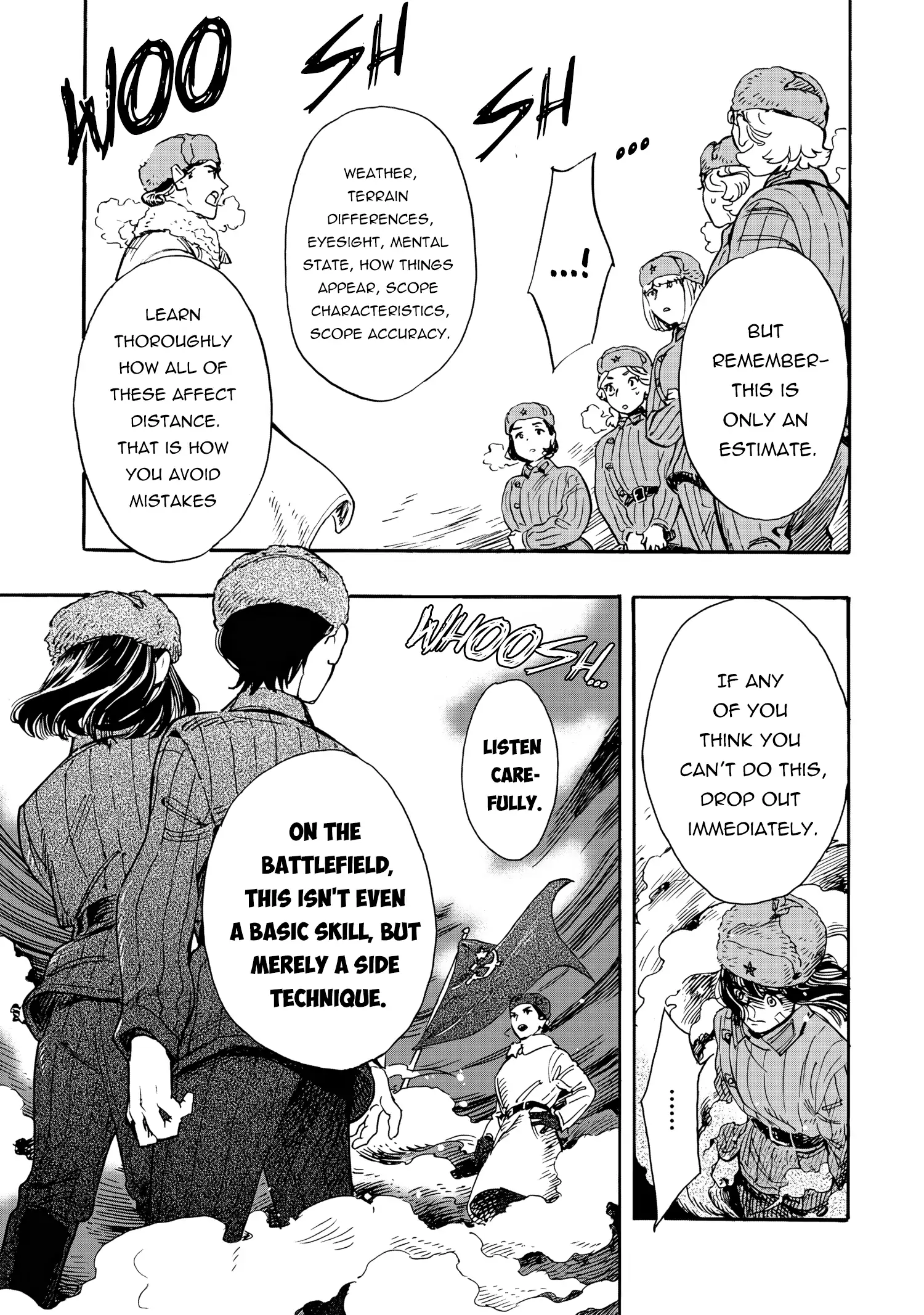 Comrade Girls, Shoot the Enemy Chapter 3 page 23