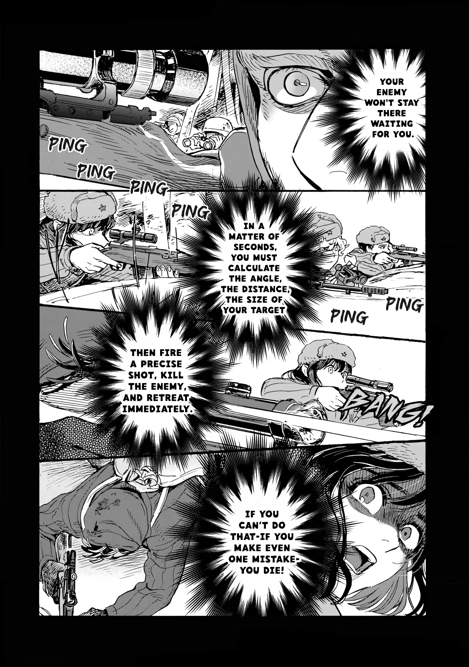 Comrade Girls, Shoot the Enemy Chapter 3 page 24