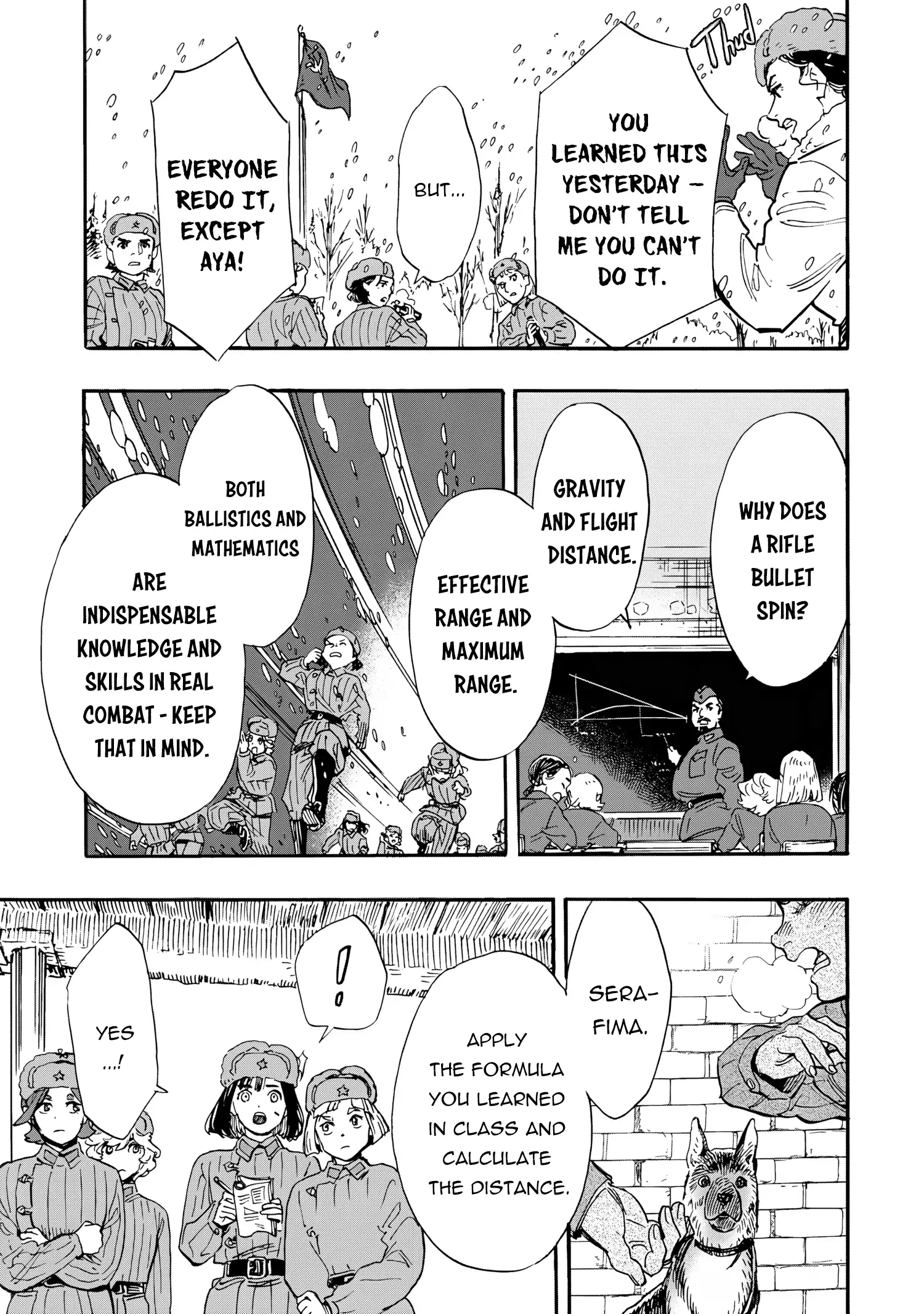 Comrade Girls, Shoot the Enemy Chapter 3 page 29