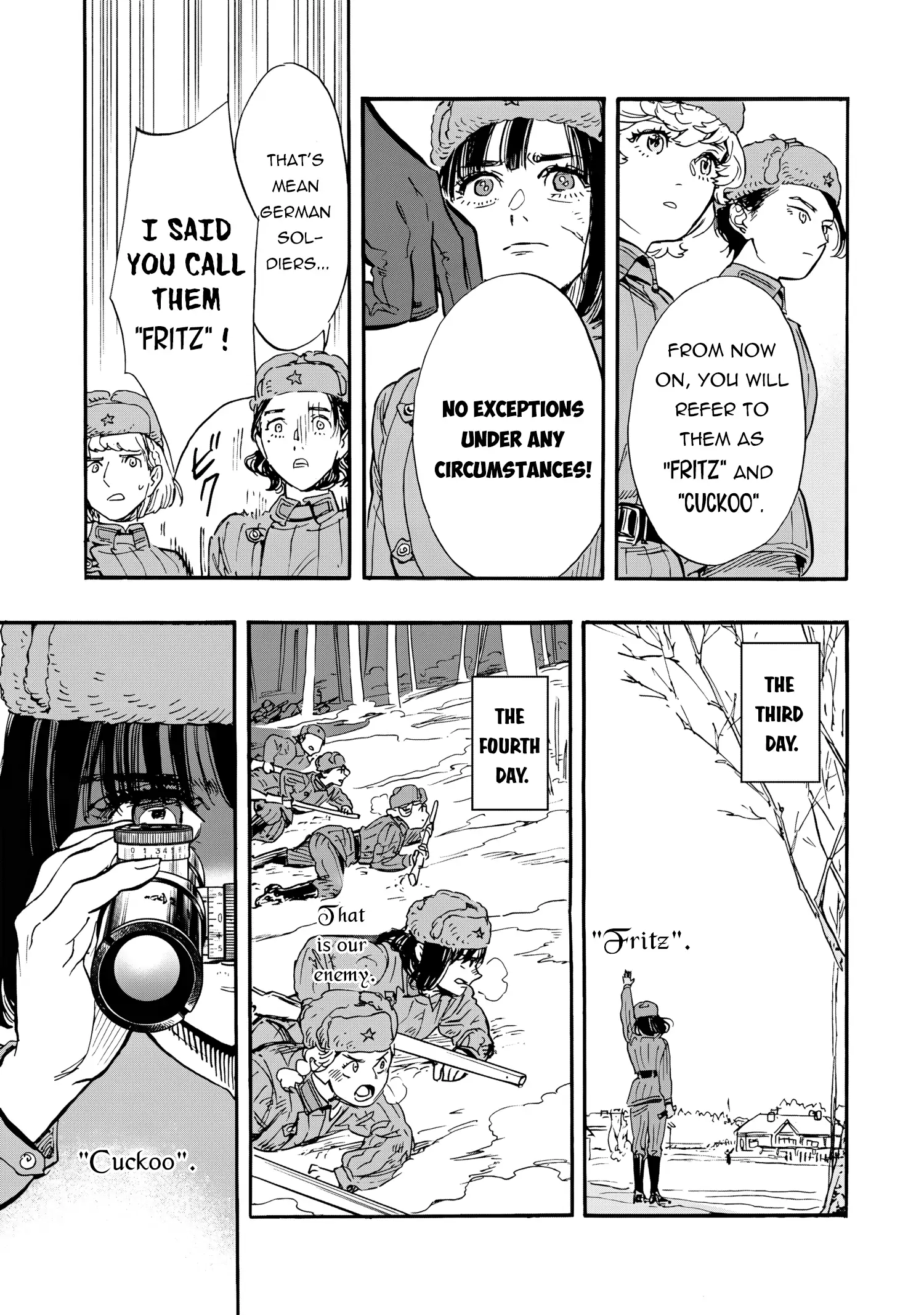 Comrade Girls, Shoot the Enemy Chapter 3 page 31