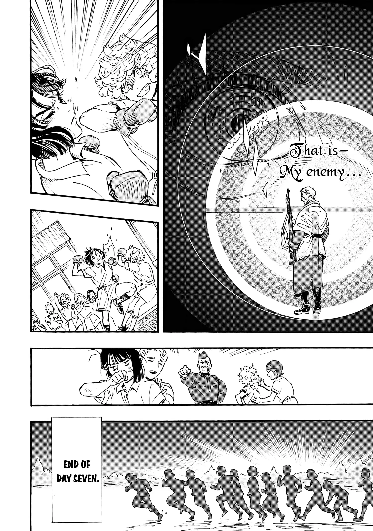 Comrade Girls, Shoot the Enemy Chapter 3 page 32