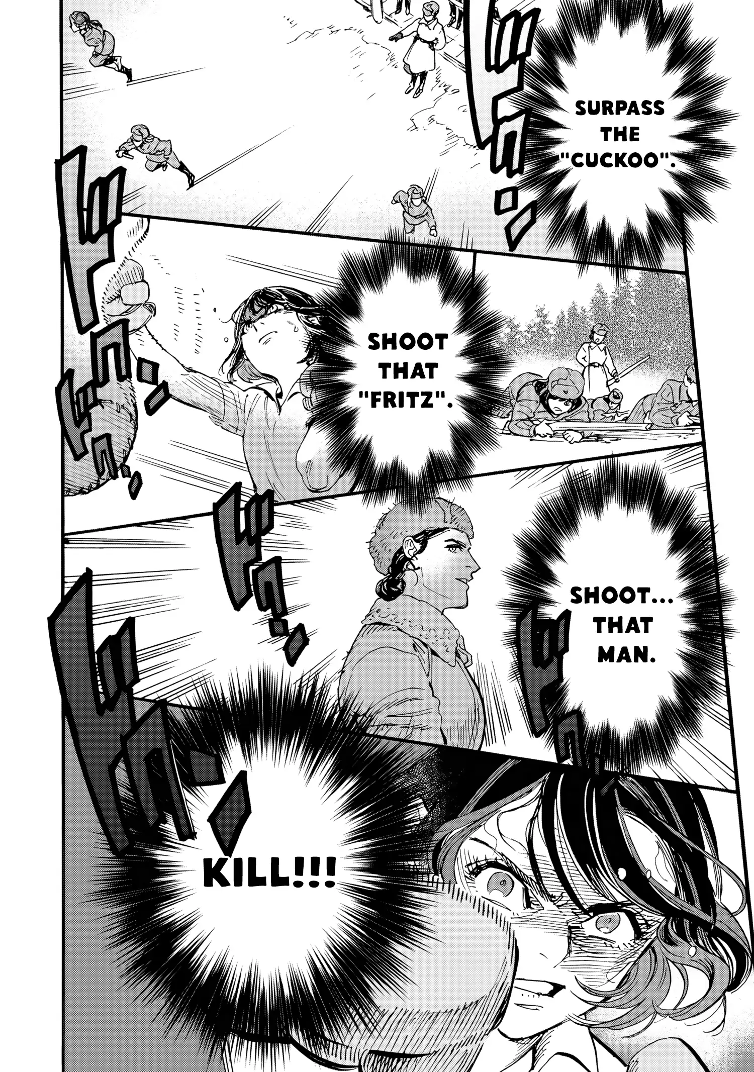 Comrade Girls, Shoot the Enemy Chapter 3 page 34