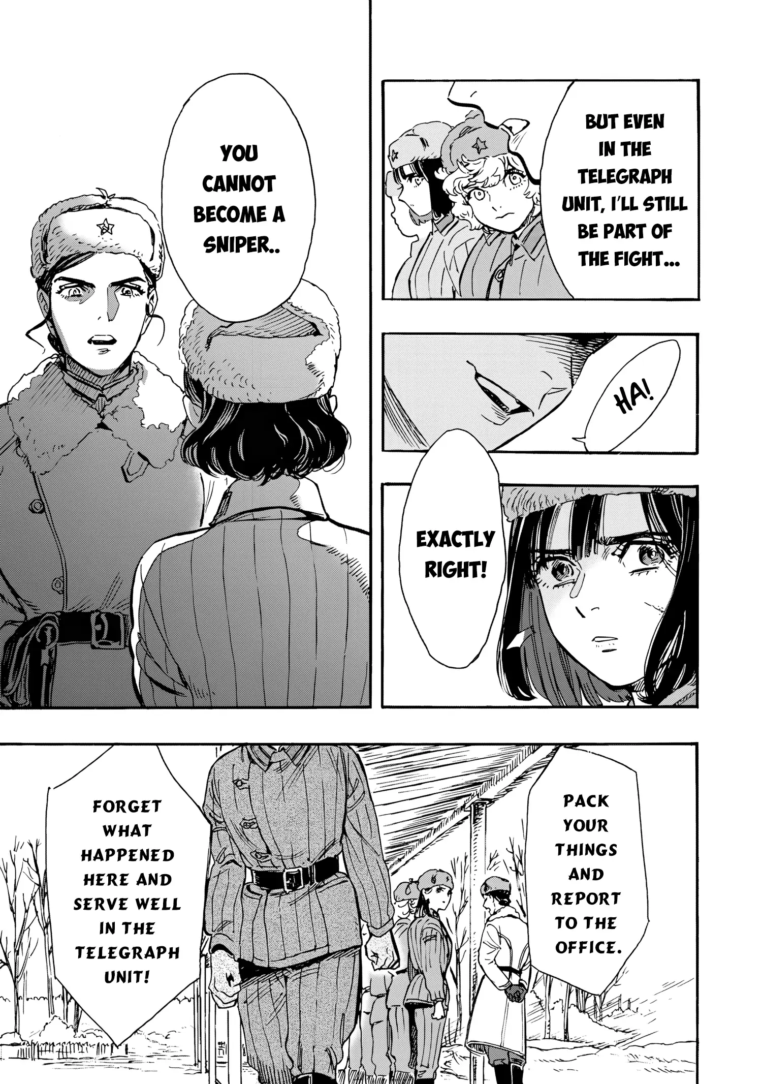 Comrade Girls, Shoot the Enemy Chapter 3 page 37