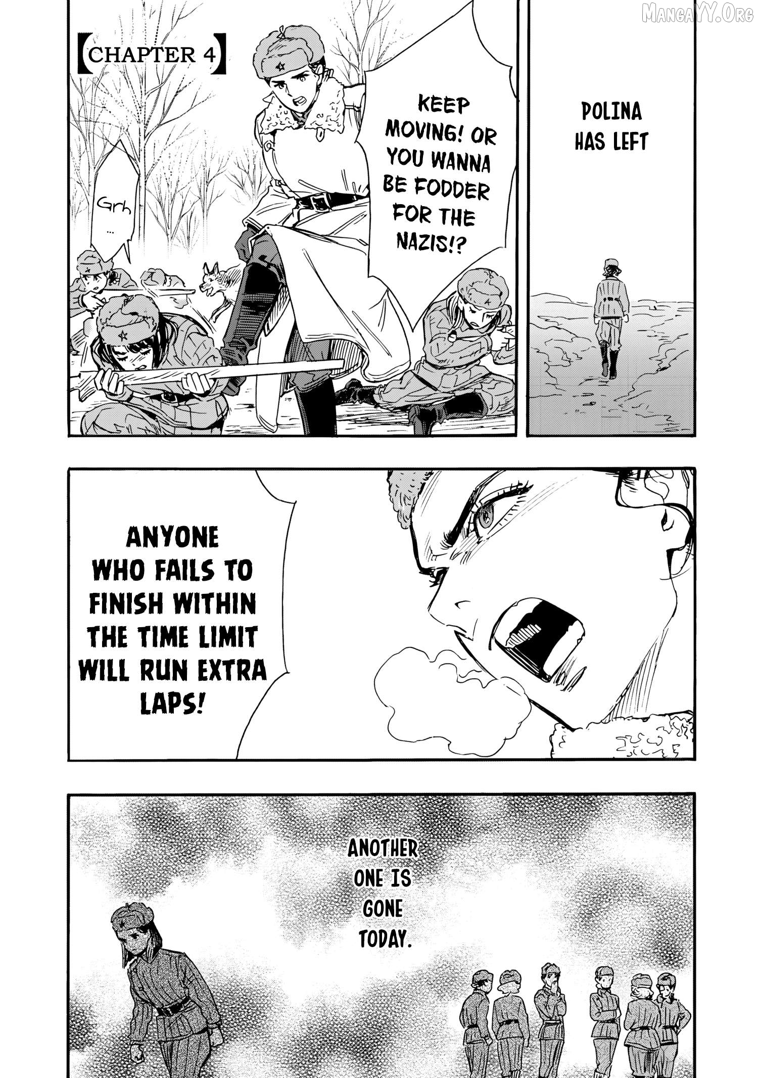 Comrade Girls, Shoot the Enemy Chapter 4 page 2