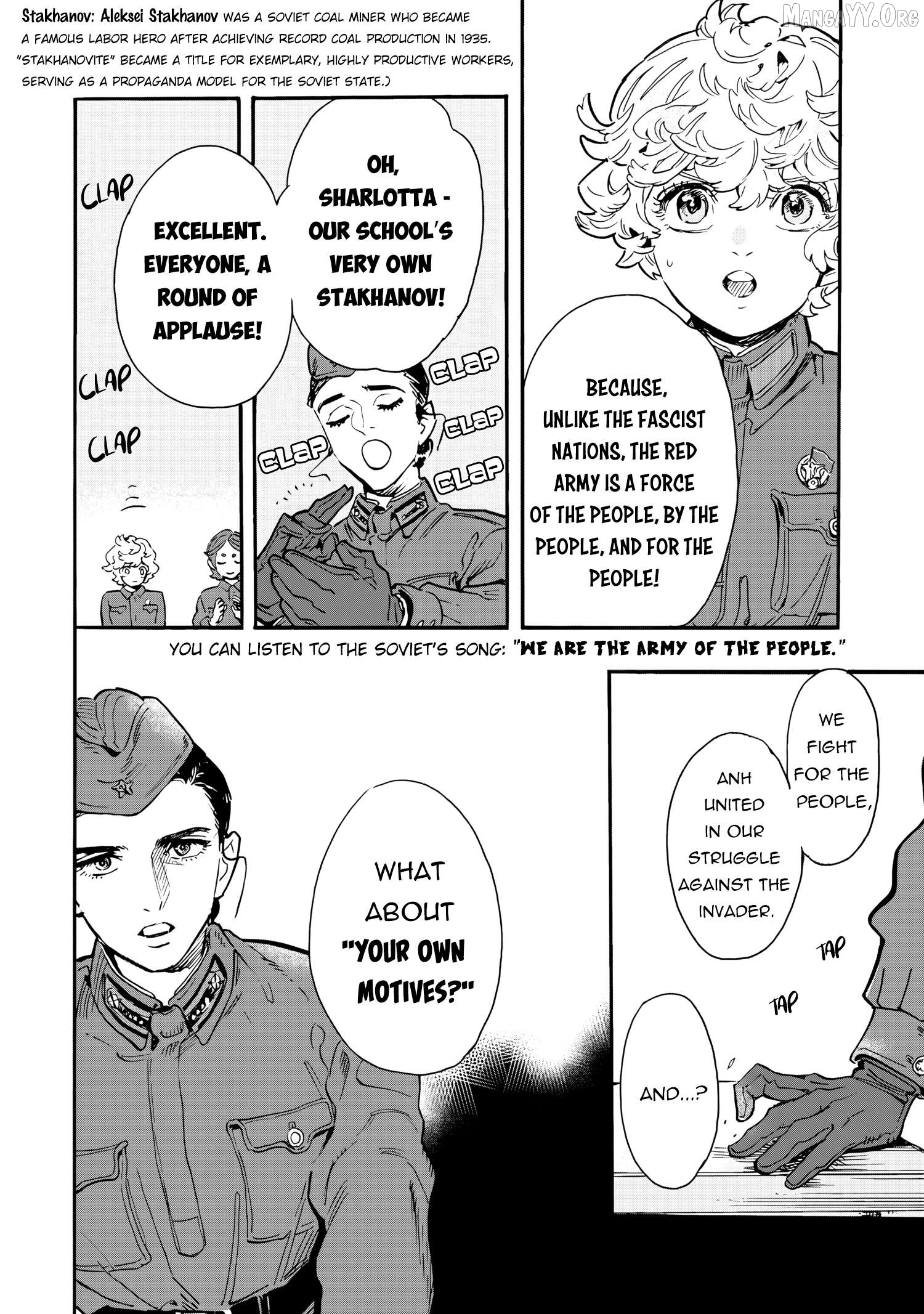Comrade Girls, Shoot the Enemy Chapter 4 page 11