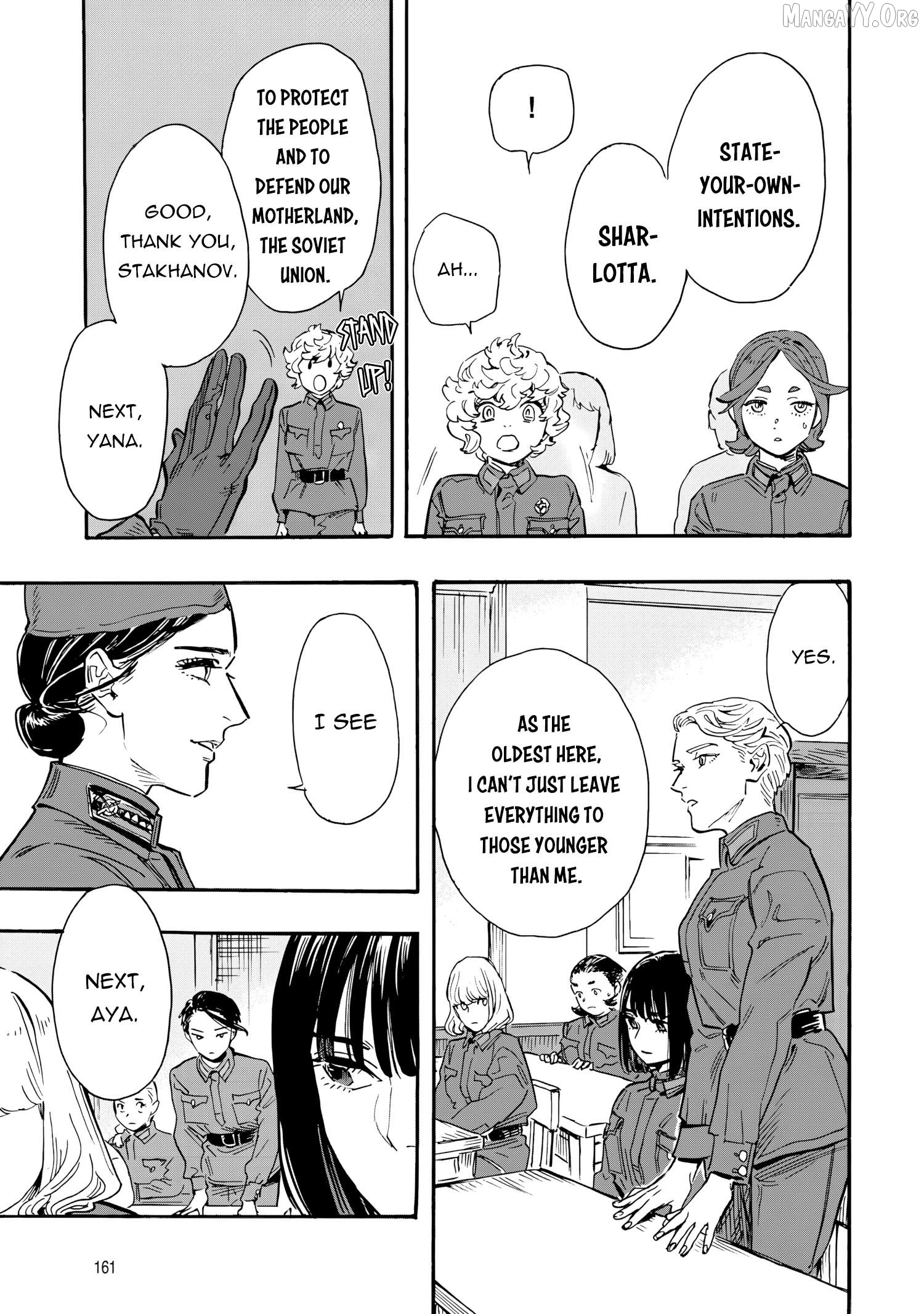 Comrade Girls, Shoot the Enemy Chapter 4 page 12