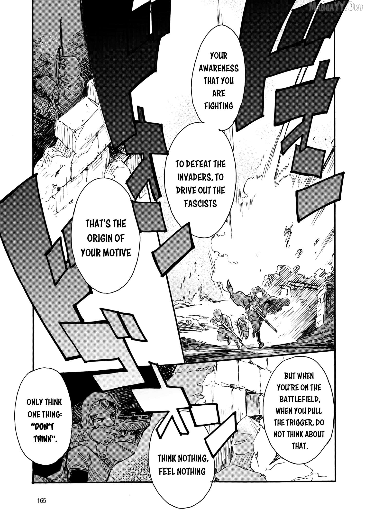 Comrade Girls, Shoot the Enemy Chapter 4 page 16