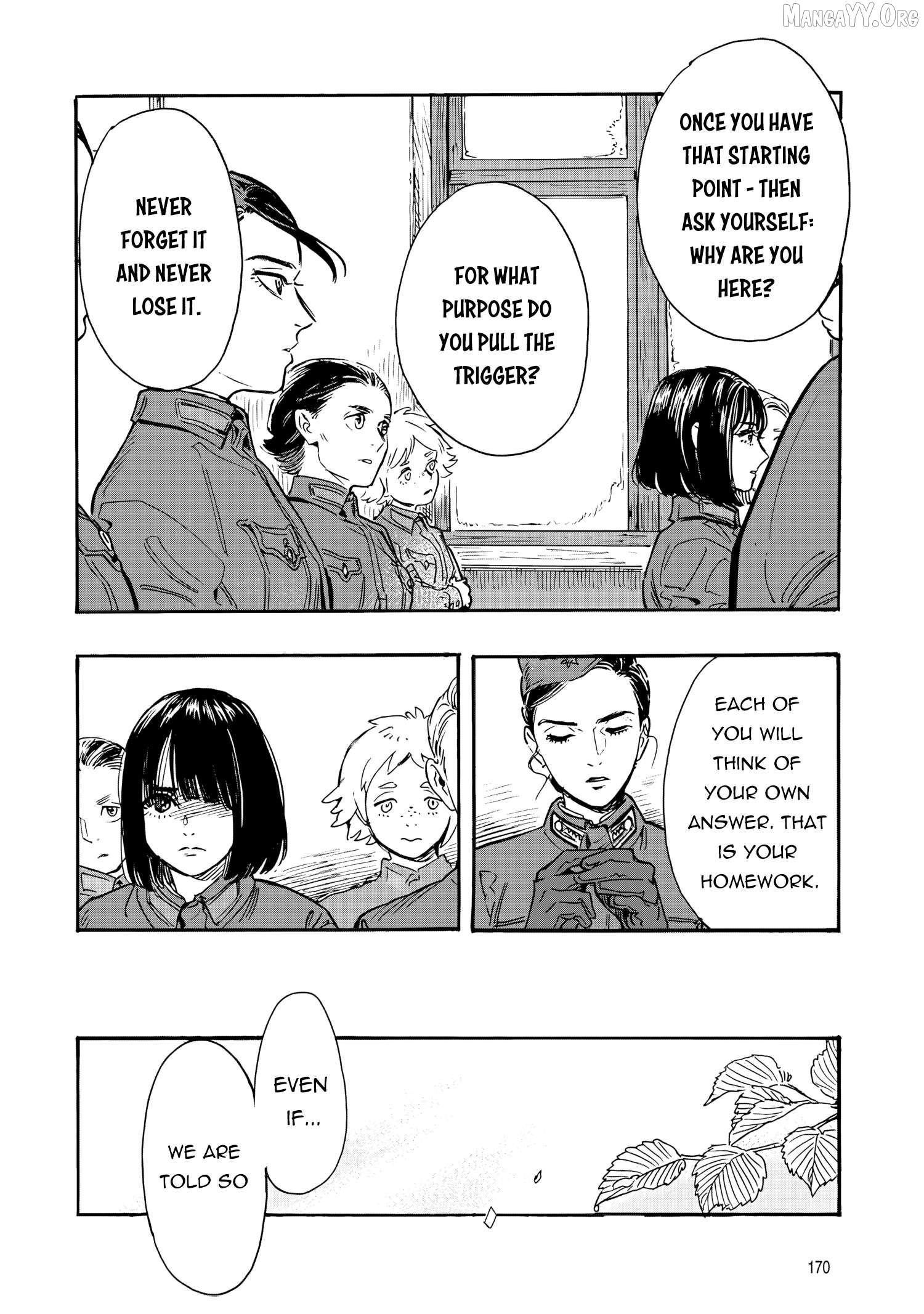 Comrade Girls, Shoot the Enemy Chapter 4 page 21