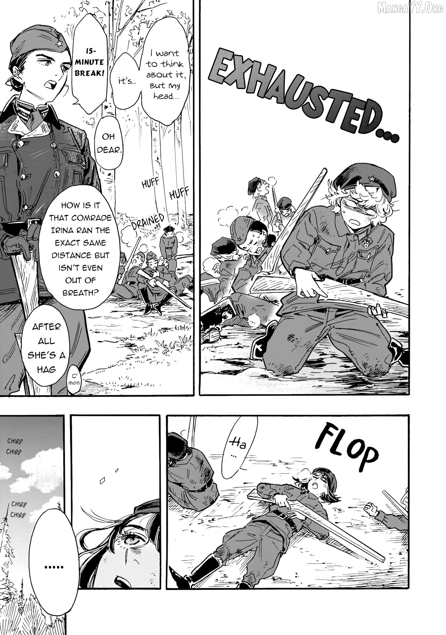 Comrade Girls, Shoot the Enemy Chapter 4 page 22
