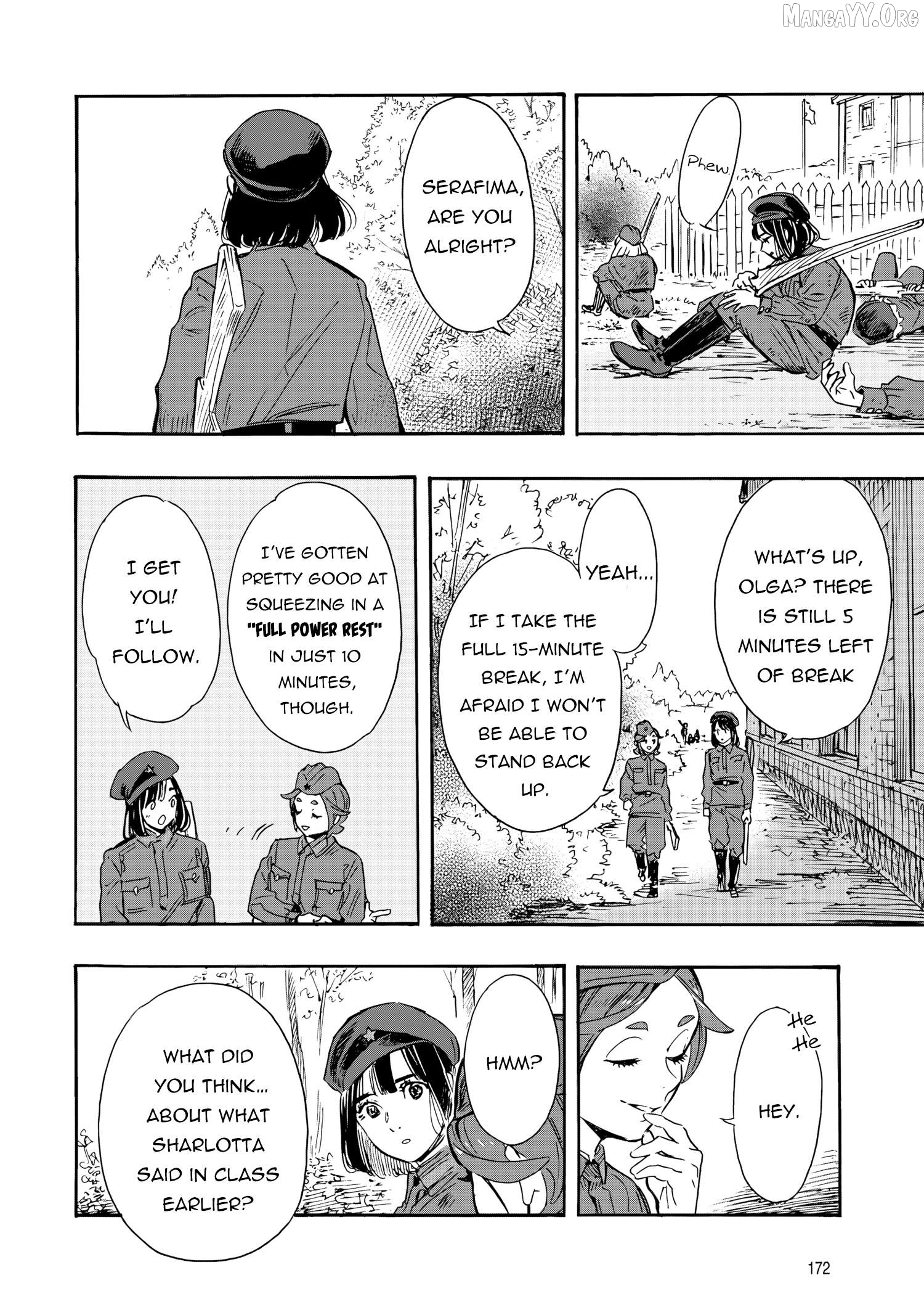 Comrade Girls, Shoot the Enemy Chapter 4 page 23