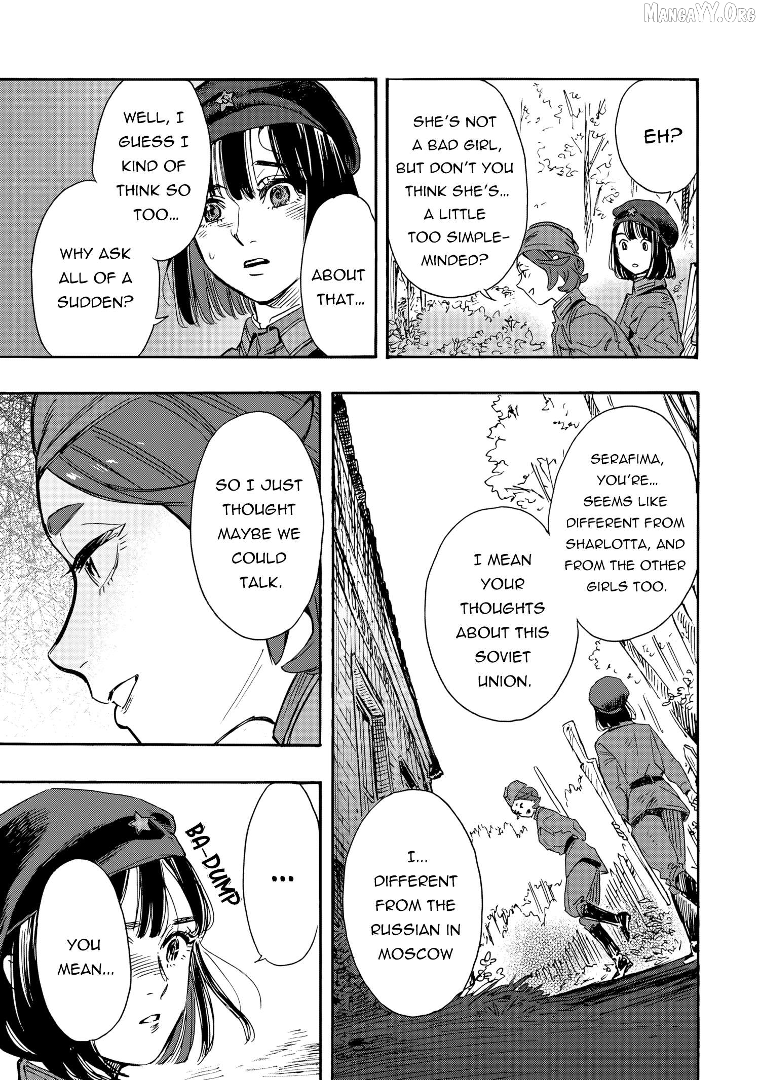 Comrade Girls, Shoot the Enemy Chapter 4 page 24