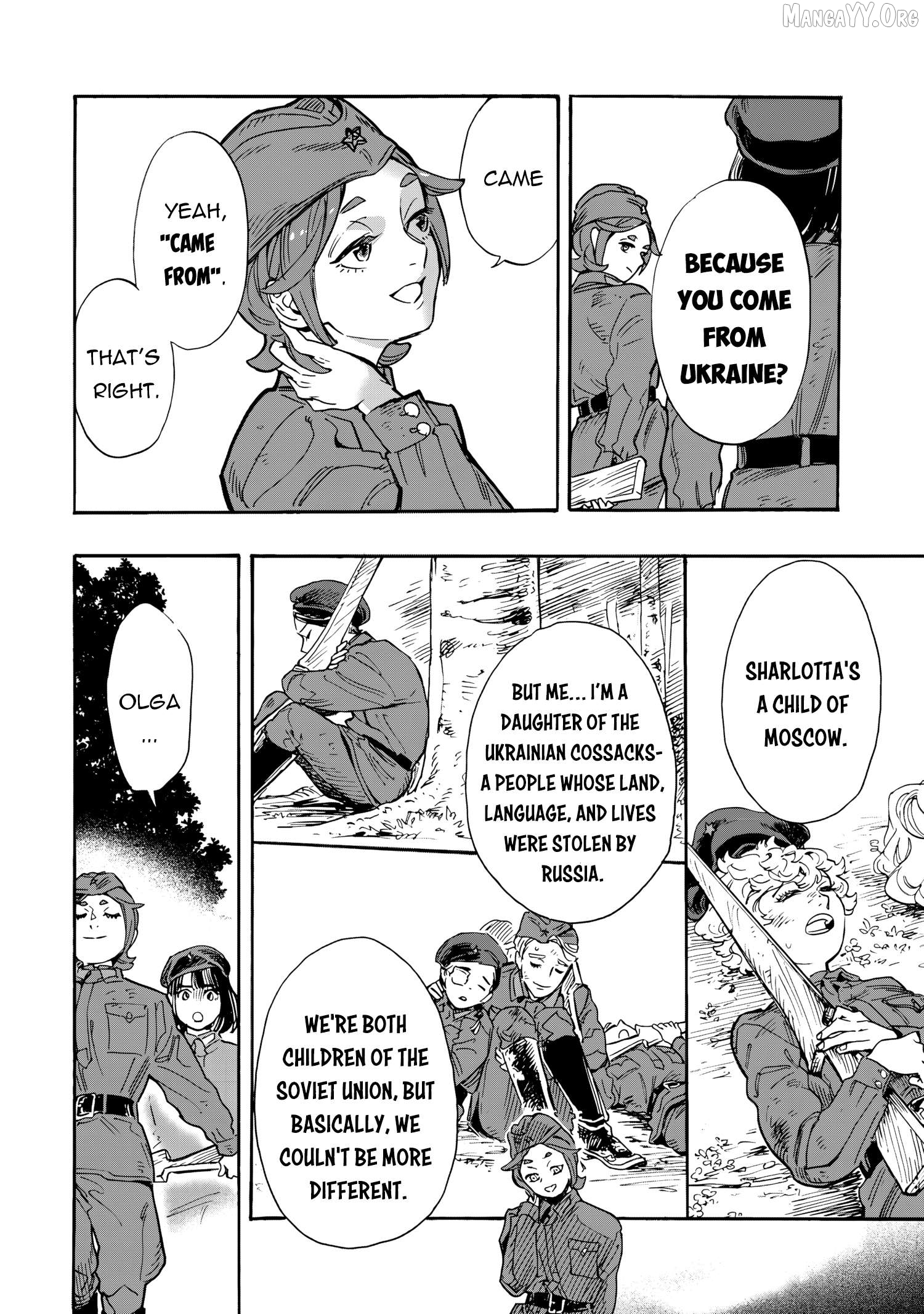Comrade Girls, Shoot the Enemy Chapter 4 page 25
