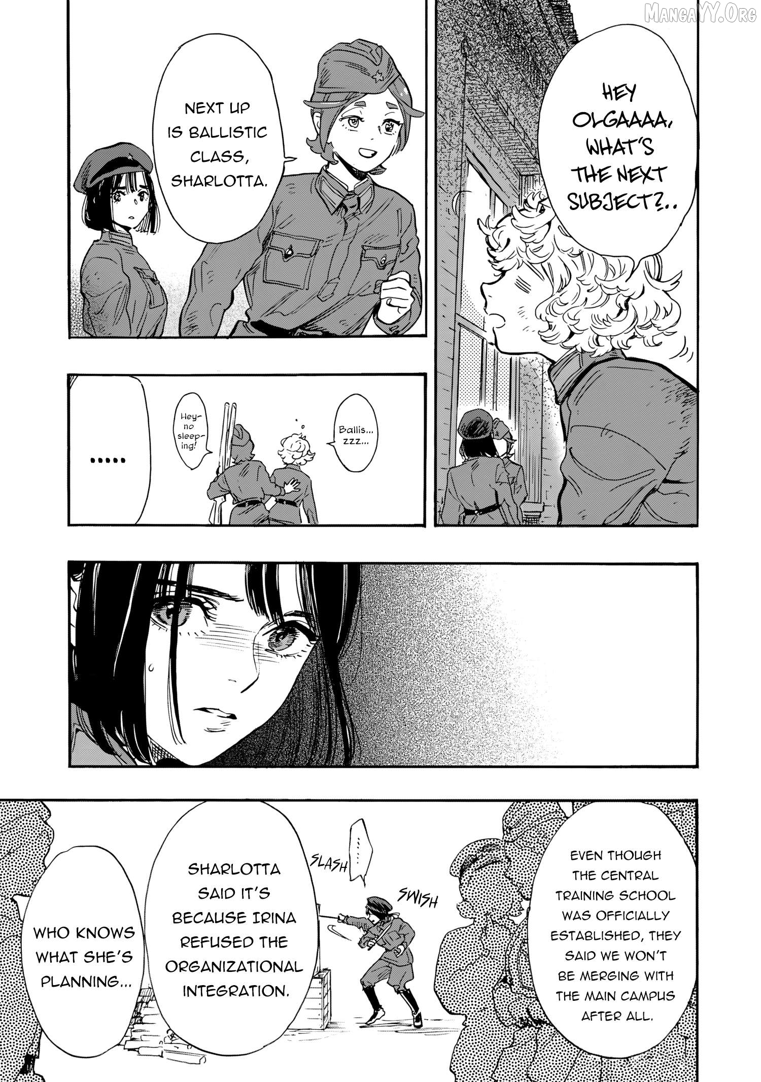 Comrade Girls, Shoot the Enemy Chapter 4 page 28