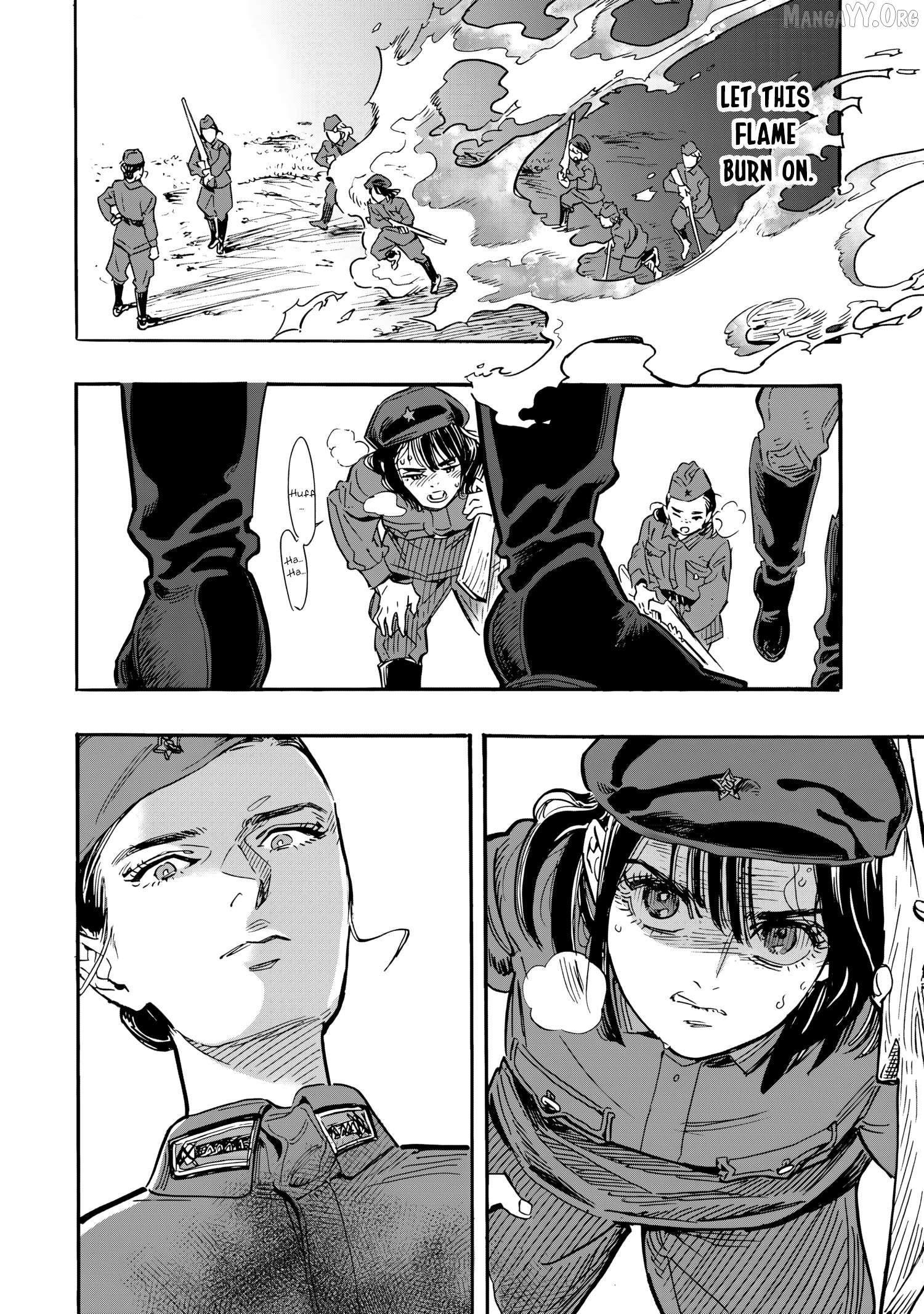 Comrade Girls, Shoot the Enemy Chapter 4 page 31