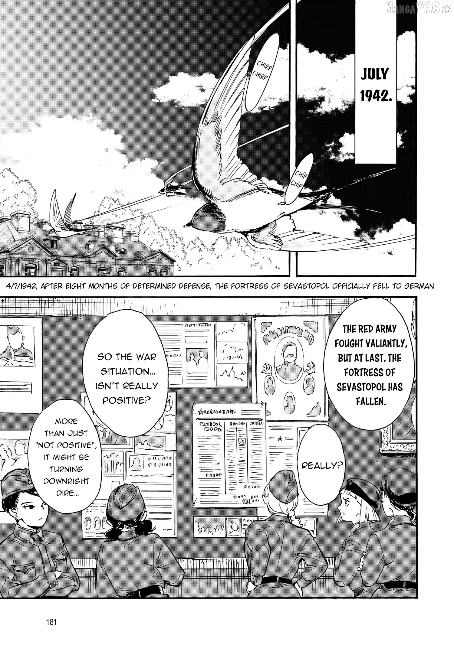 Comrade Girls, Shoot the Enemy Chapter 4 page 32