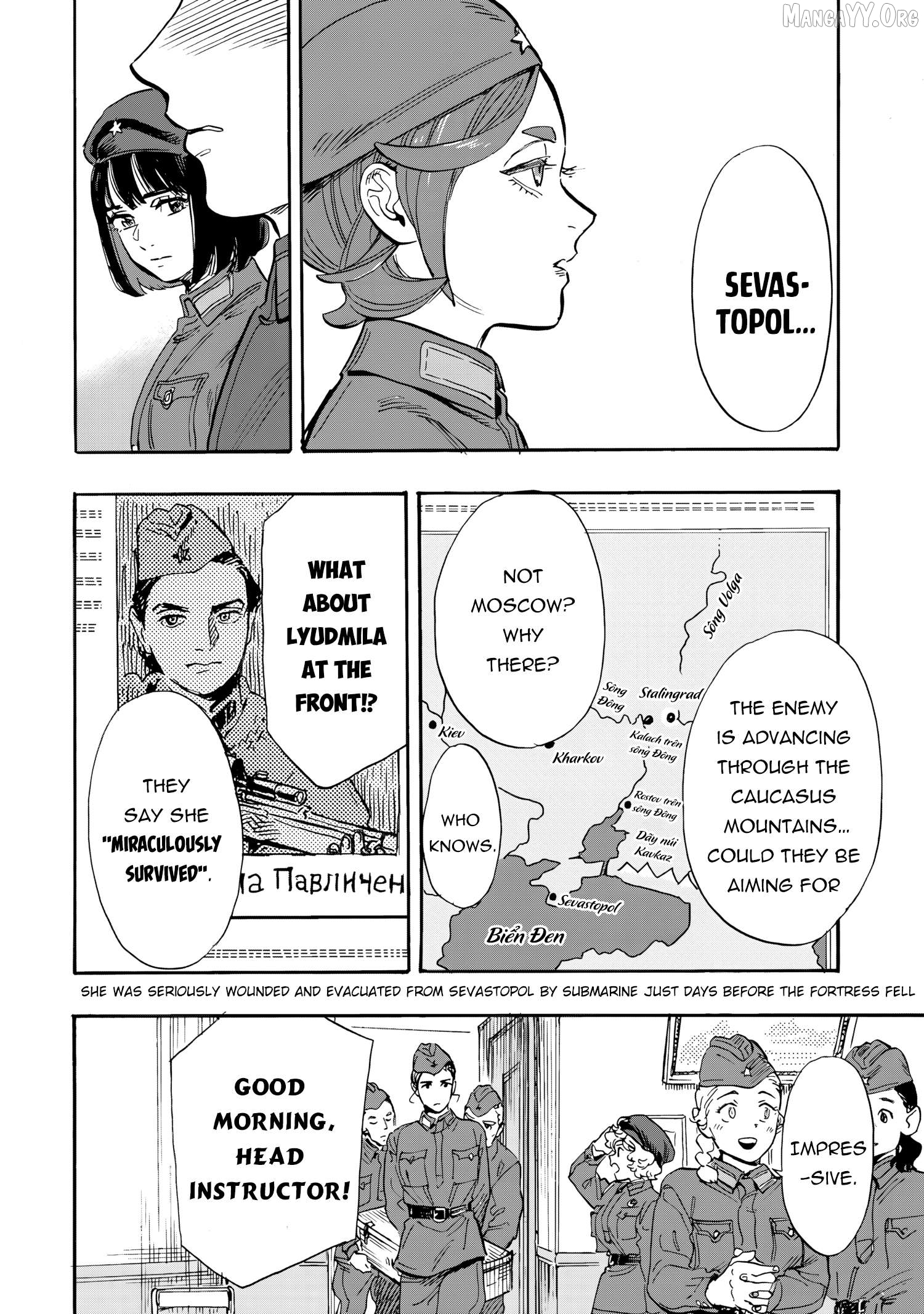 Comrade Girls, Shoot the Enemy Chapter 4 page 33