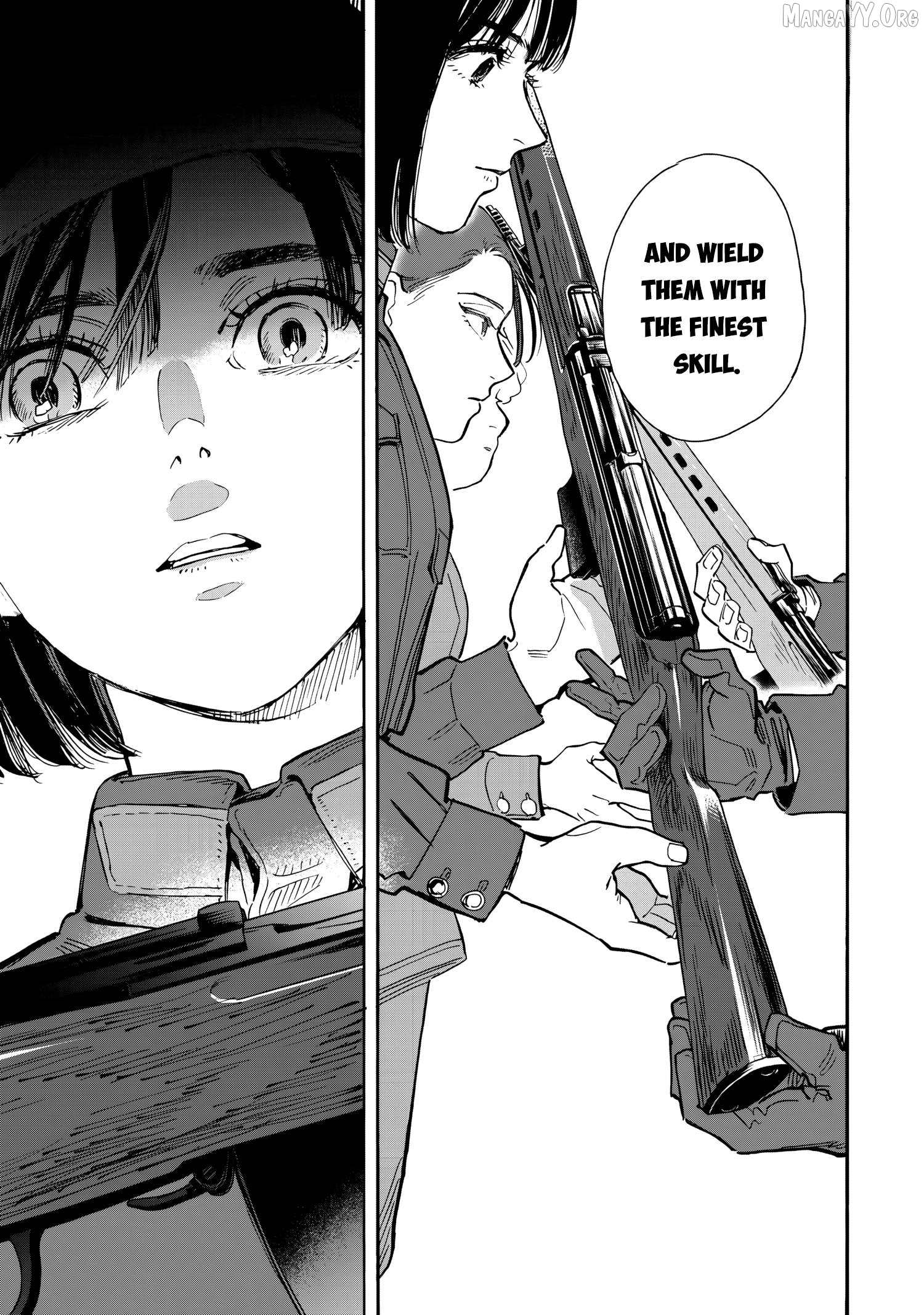 Comrade Girls, Shoot the Enemy Chapter 4 page 36