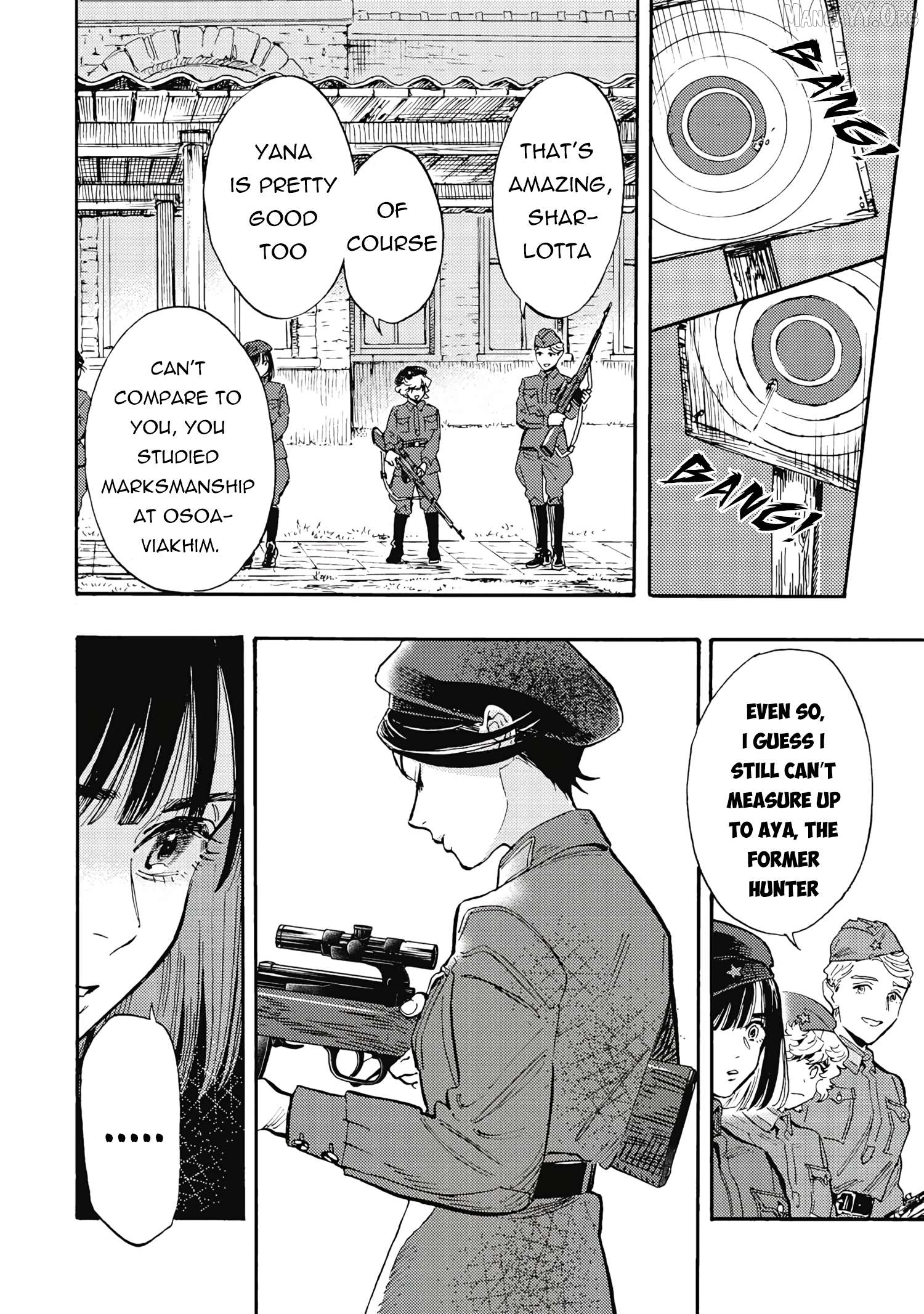Comrade Girls, Shoot the Enemy Chapter 5 page 4