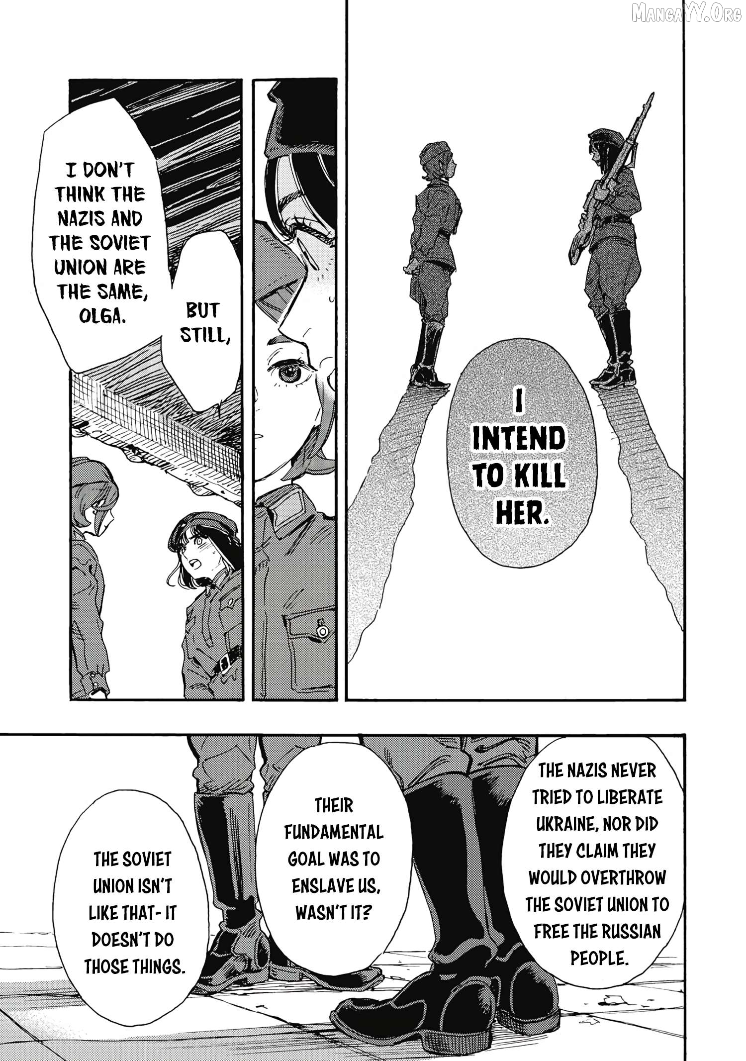 Comrade Girls, Shoot the Enemy Chapter 5 page 11
