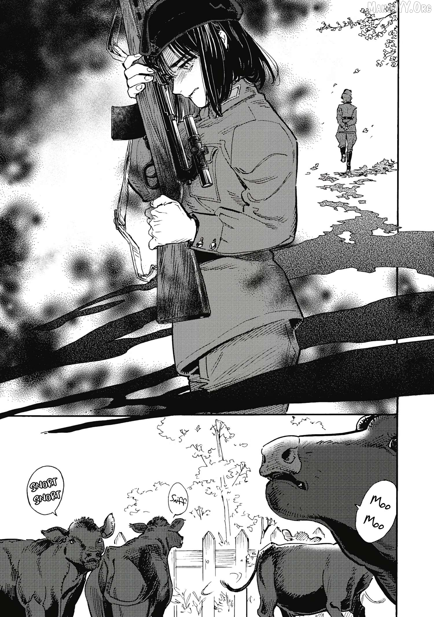 Comrade Girls, Shoot the Enemy Chapter 5 page 13