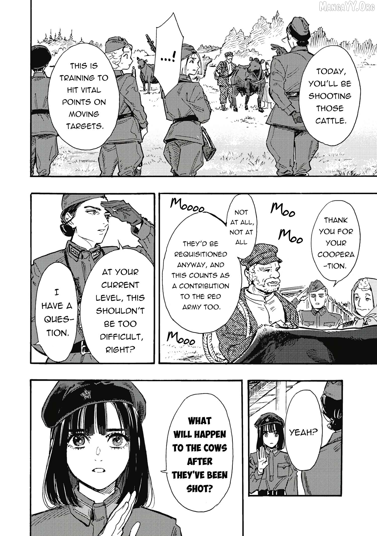 Comrade Girls, Shoot the Enemy Chapter 5 page 14