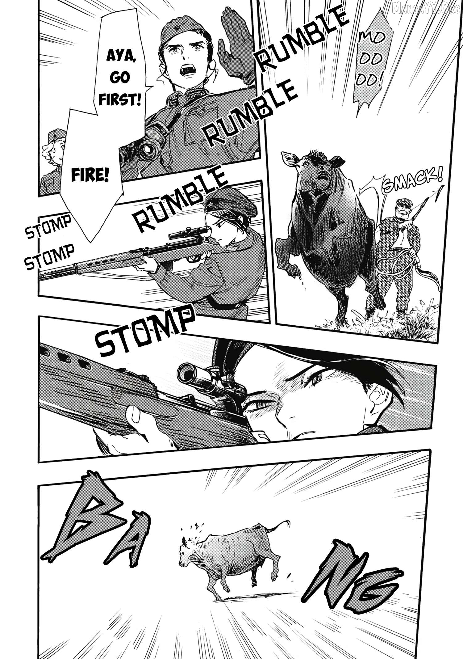 Comrade Girls, Shoot the Enemy Chapter 5 page 16