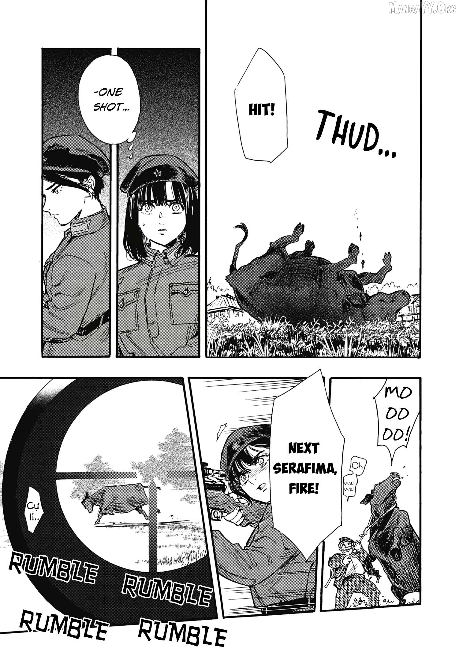 Comrade Girls, Shoot the Enemy Chapter 5 page 17