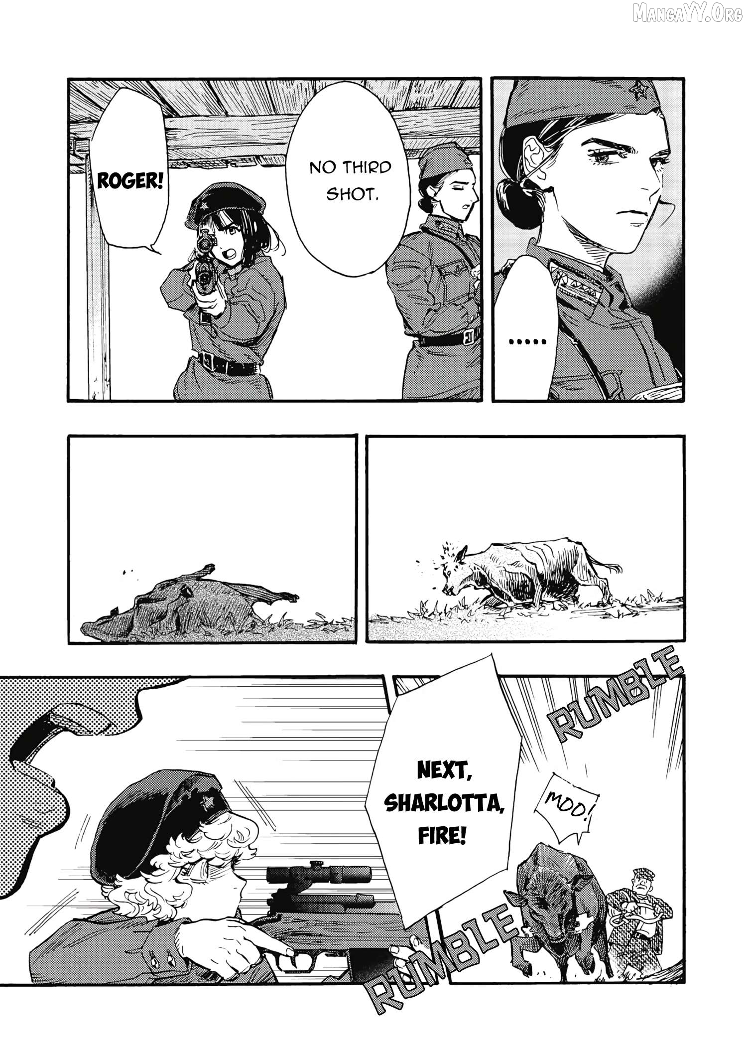 Comrade Girls, Shoot the Enemy Chapter 5 page 19