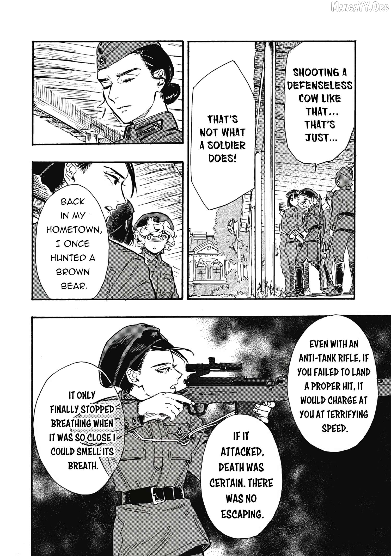 Comrade Girls, Shoot the Enemy Chapter 5 page 22