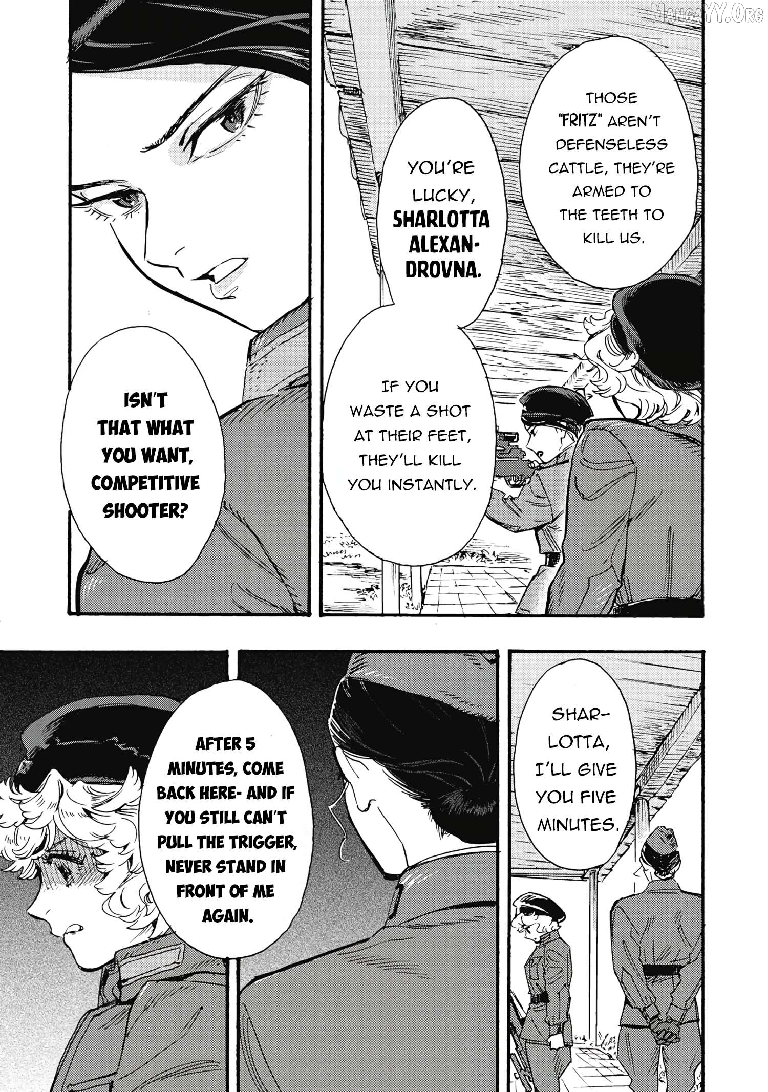 Comrade Girls, Shoot the Enemy Chapter 5 page 23