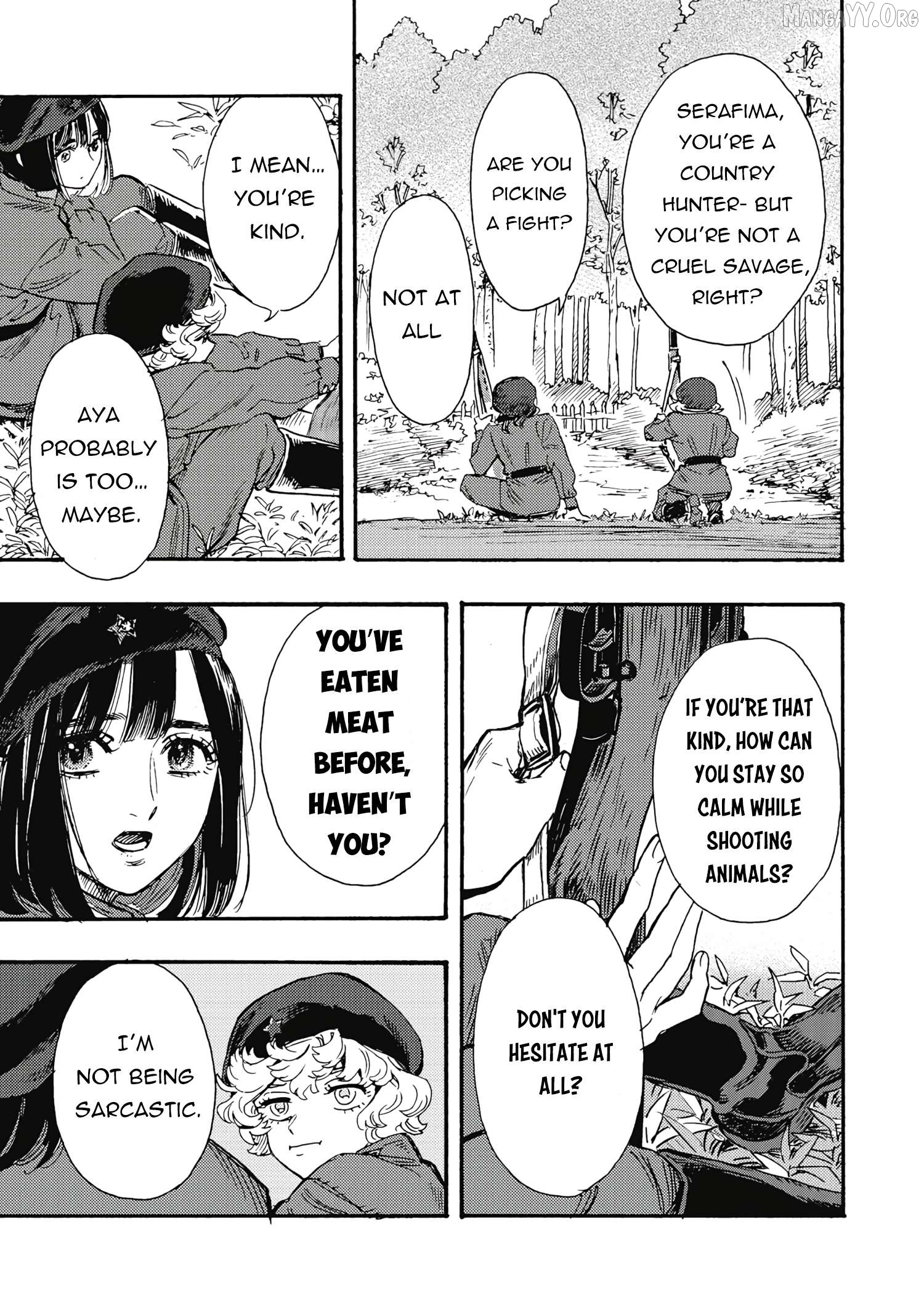 Comrade Girls, Shoot the Enemy Chapter 5 page 25
