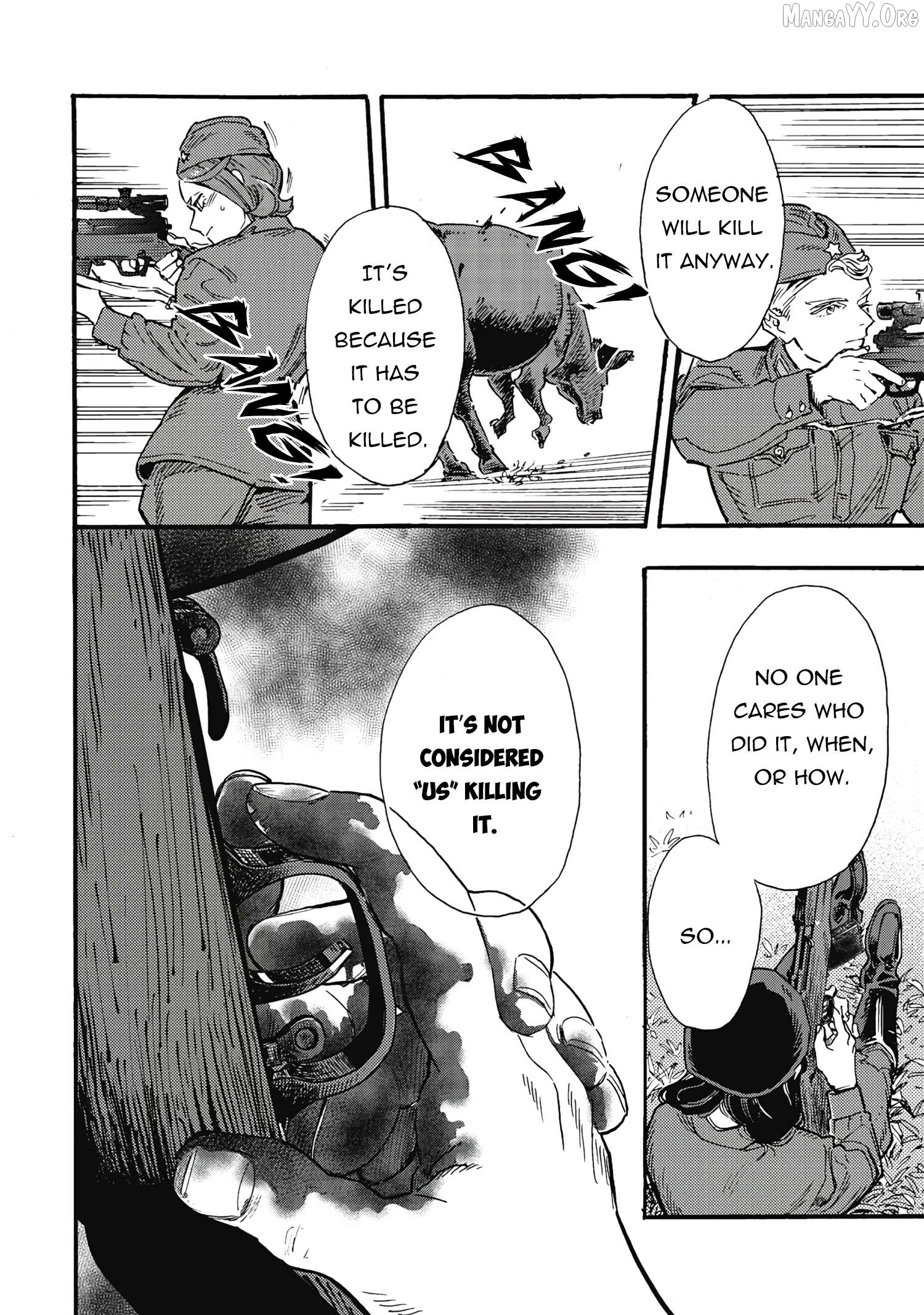 Comrade Girls, Shoot the Enemy Chapter 5 page 28