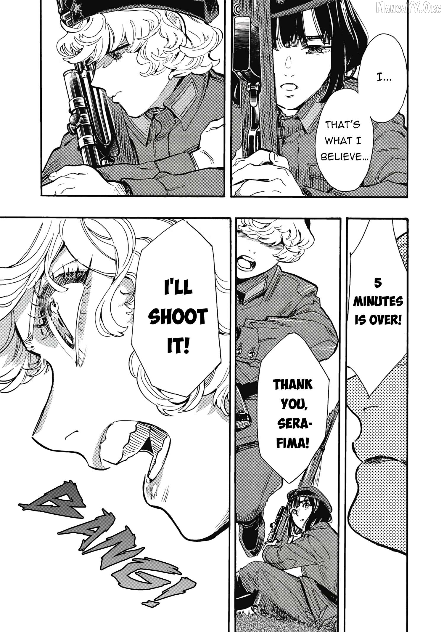 Comrade Girls, Shoot the Enemy Chapter 5 page 29