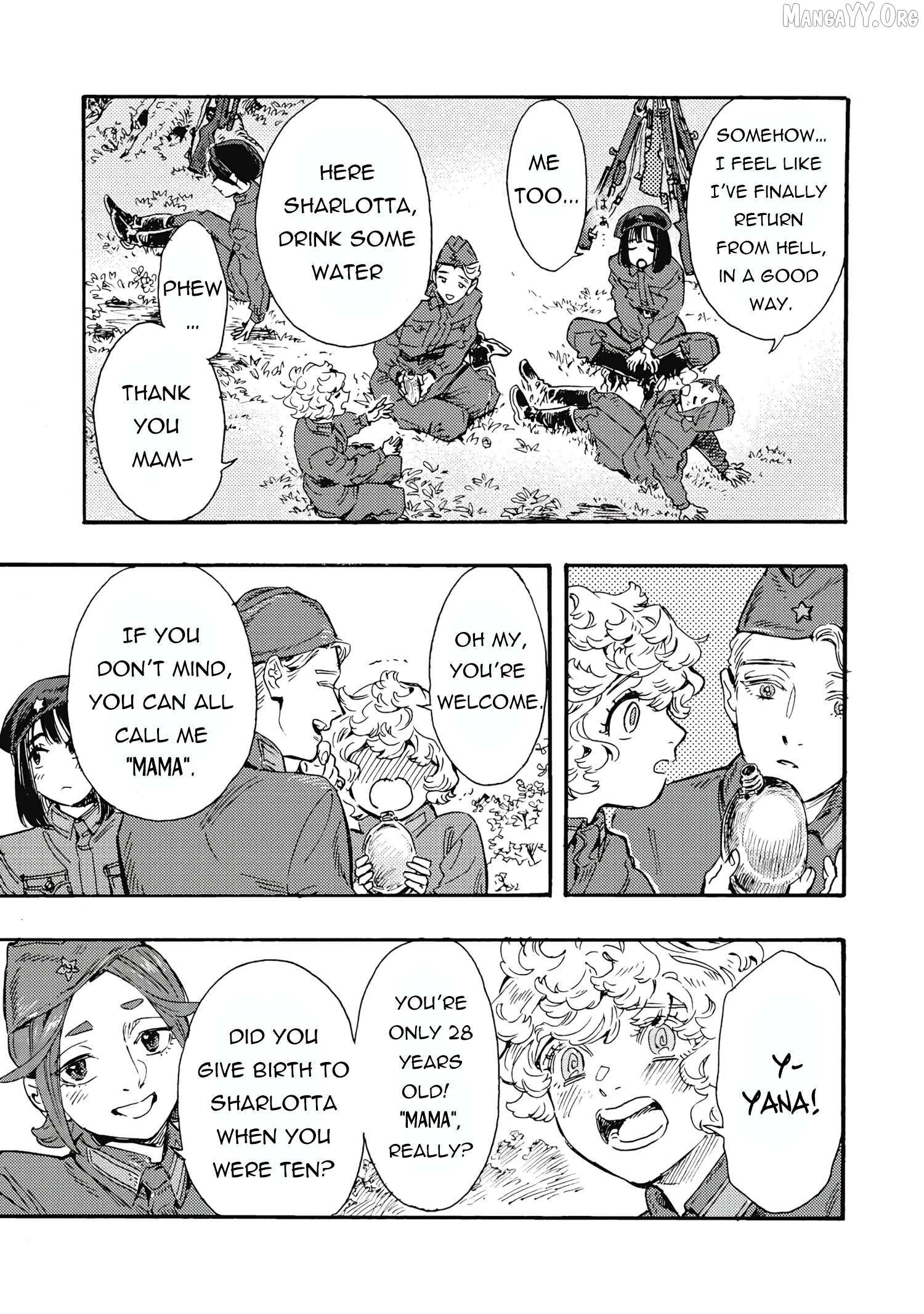 Comrade Girls, Shoot the Enemy Chapter 5 page 33