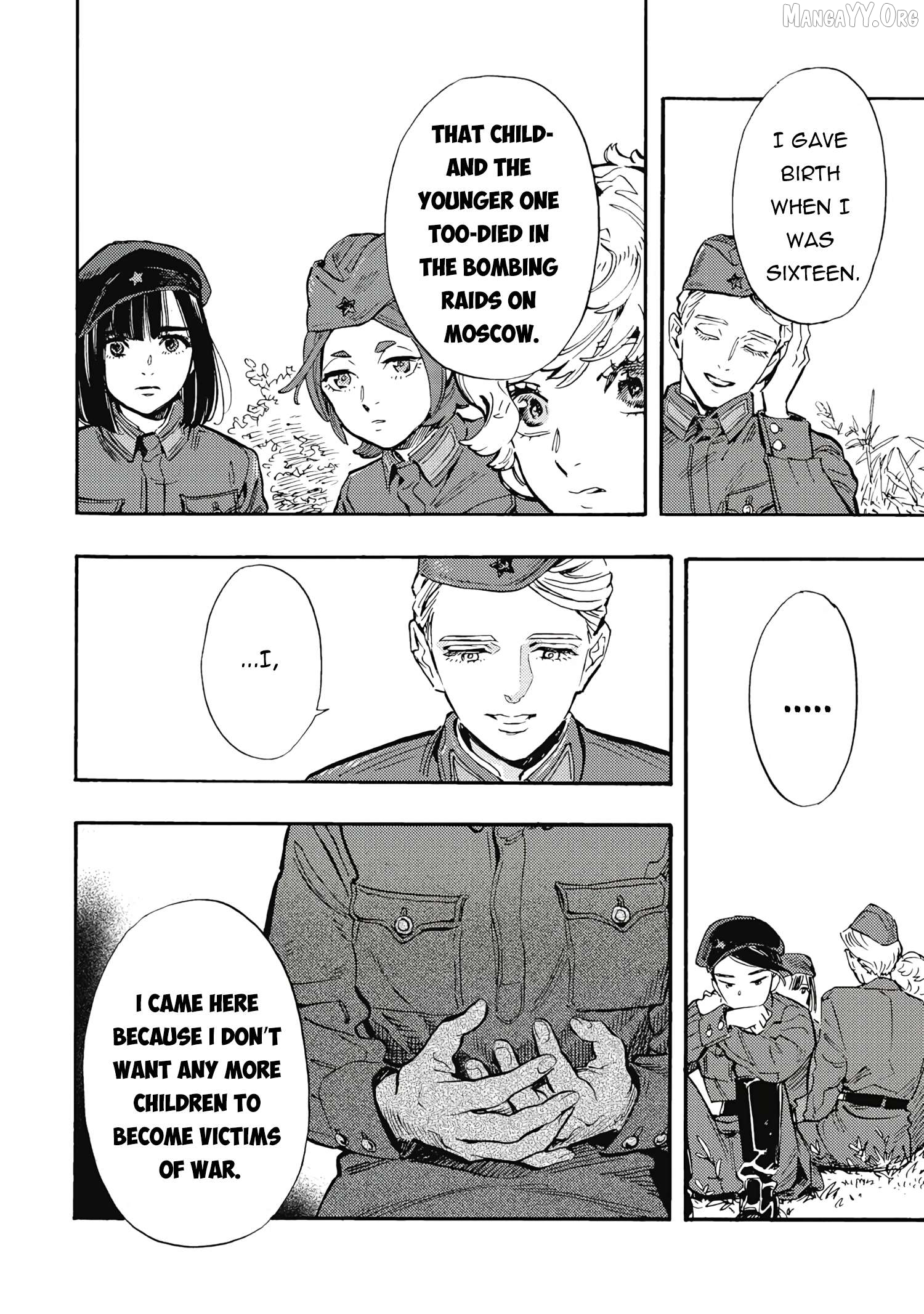 Comrade Girls, Shoot the Enemy Chapter 5 page 34