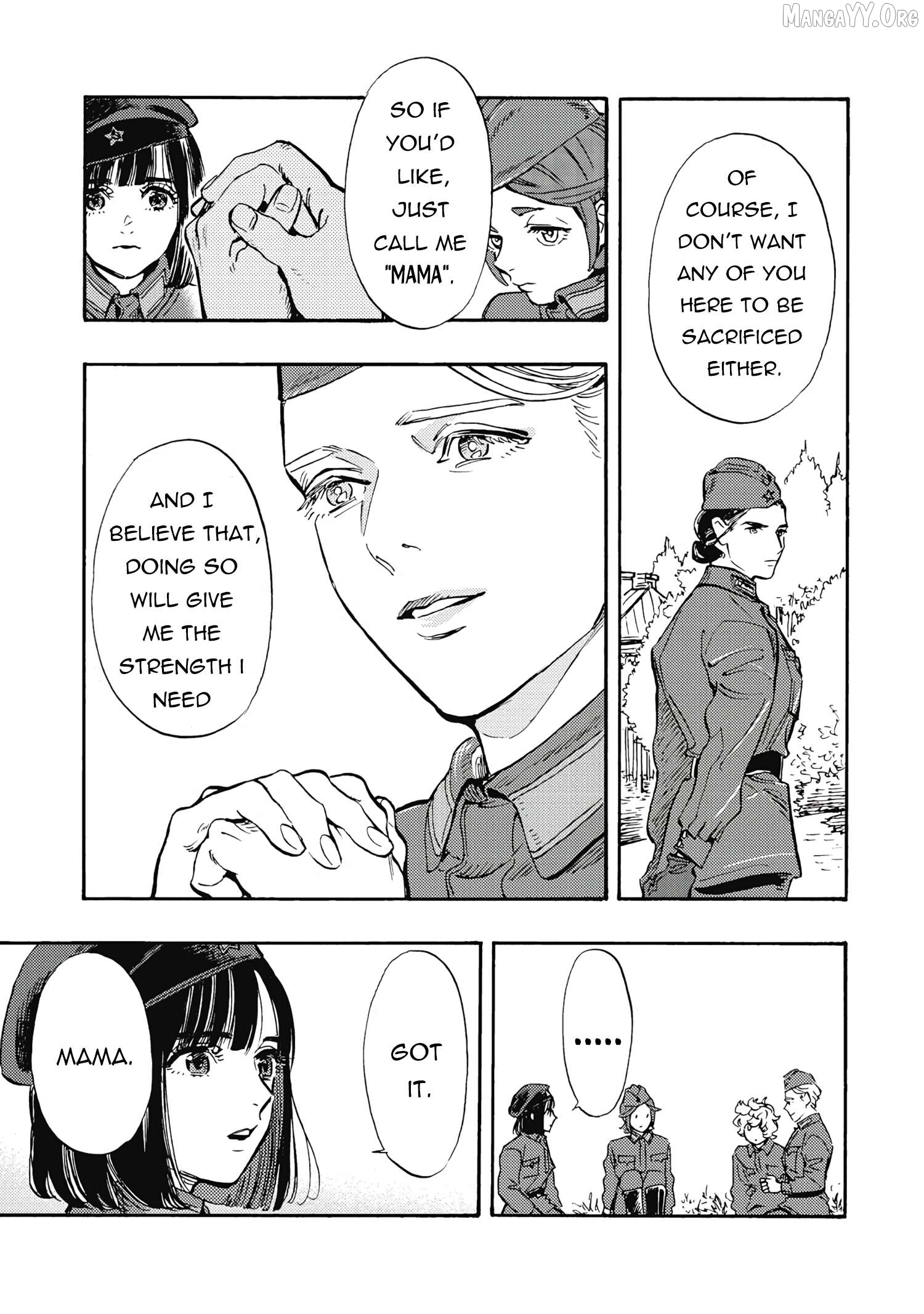 Comrade Girls, Shoot the Enemy Chapter 5 page 35