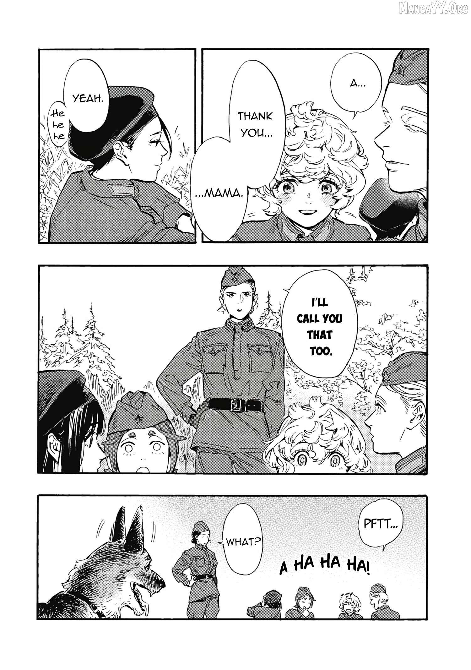 Comrade Girls, Shoot the Enemy Chapter 5 page 36