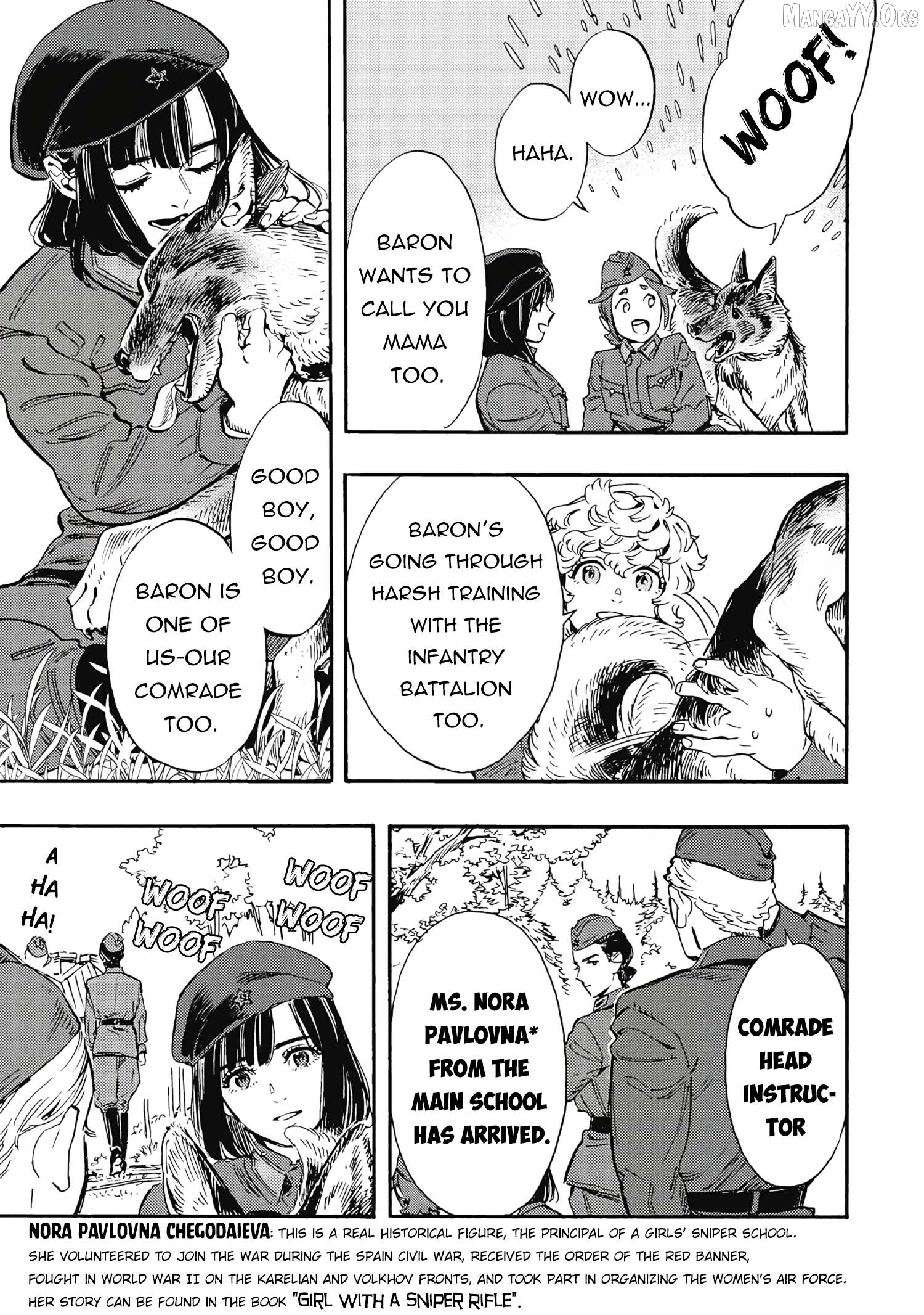 Comrade Girls, Shoot the Enemy Chapter 5 page 37