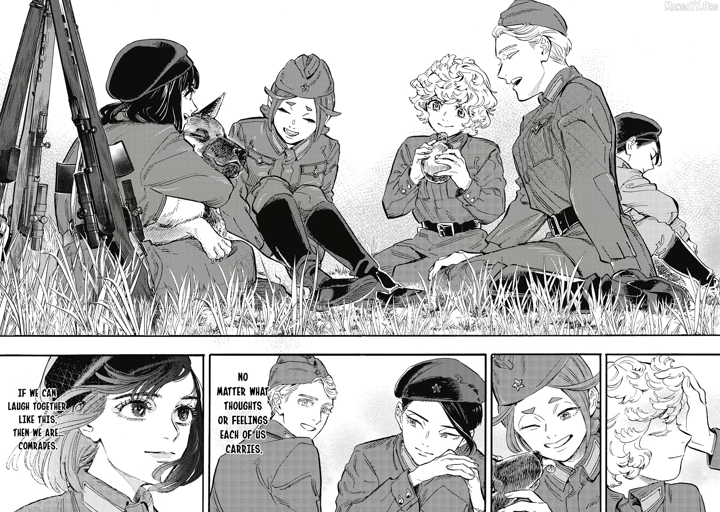 Comrade Girls, Shoot the Enemy Chapter 5 page 38