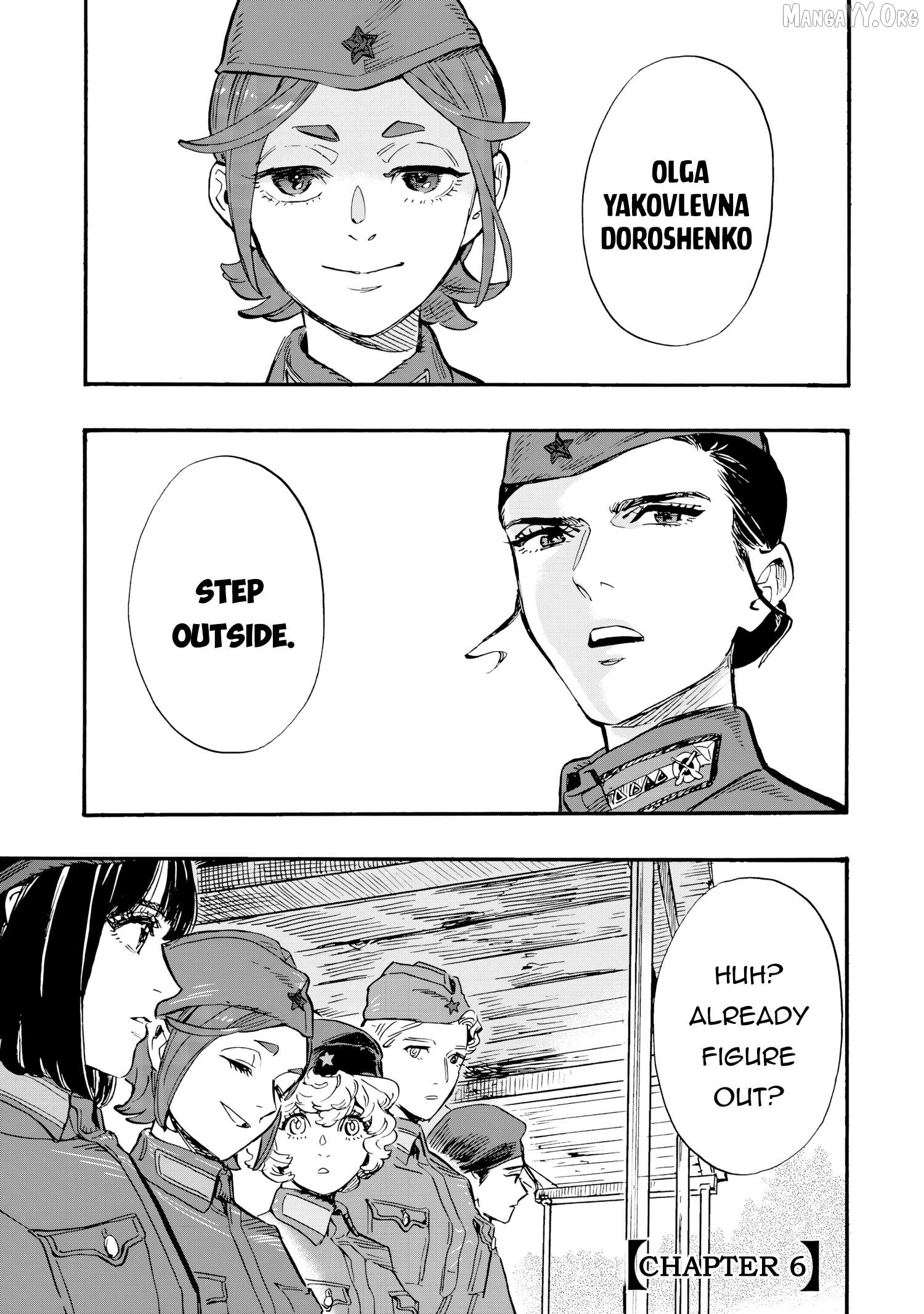 Comrade Girls, Shoot the Enemy Chapter 6 page 3