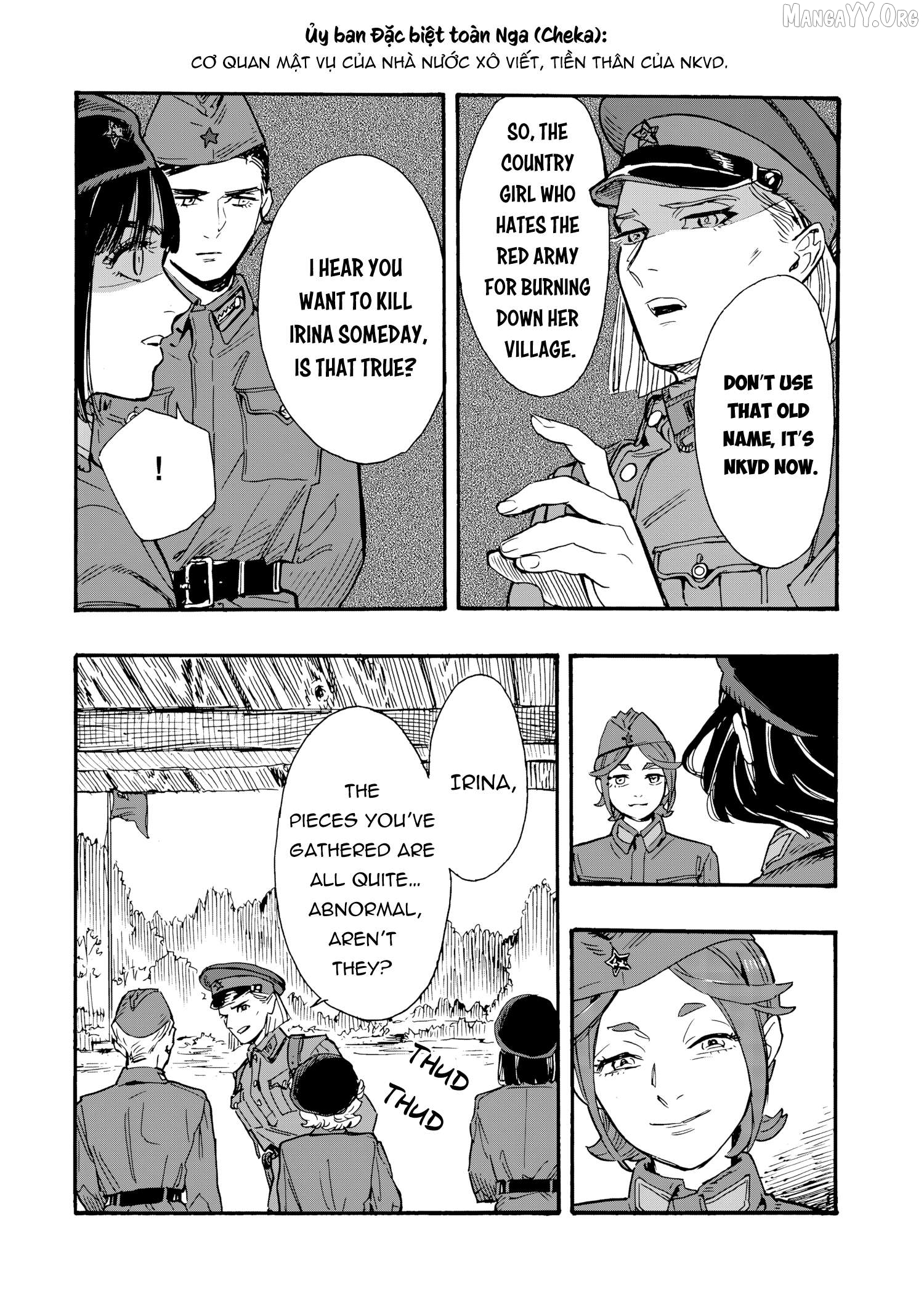 Comrade Girls, Shoot the Enemy Chapter 6 page 6