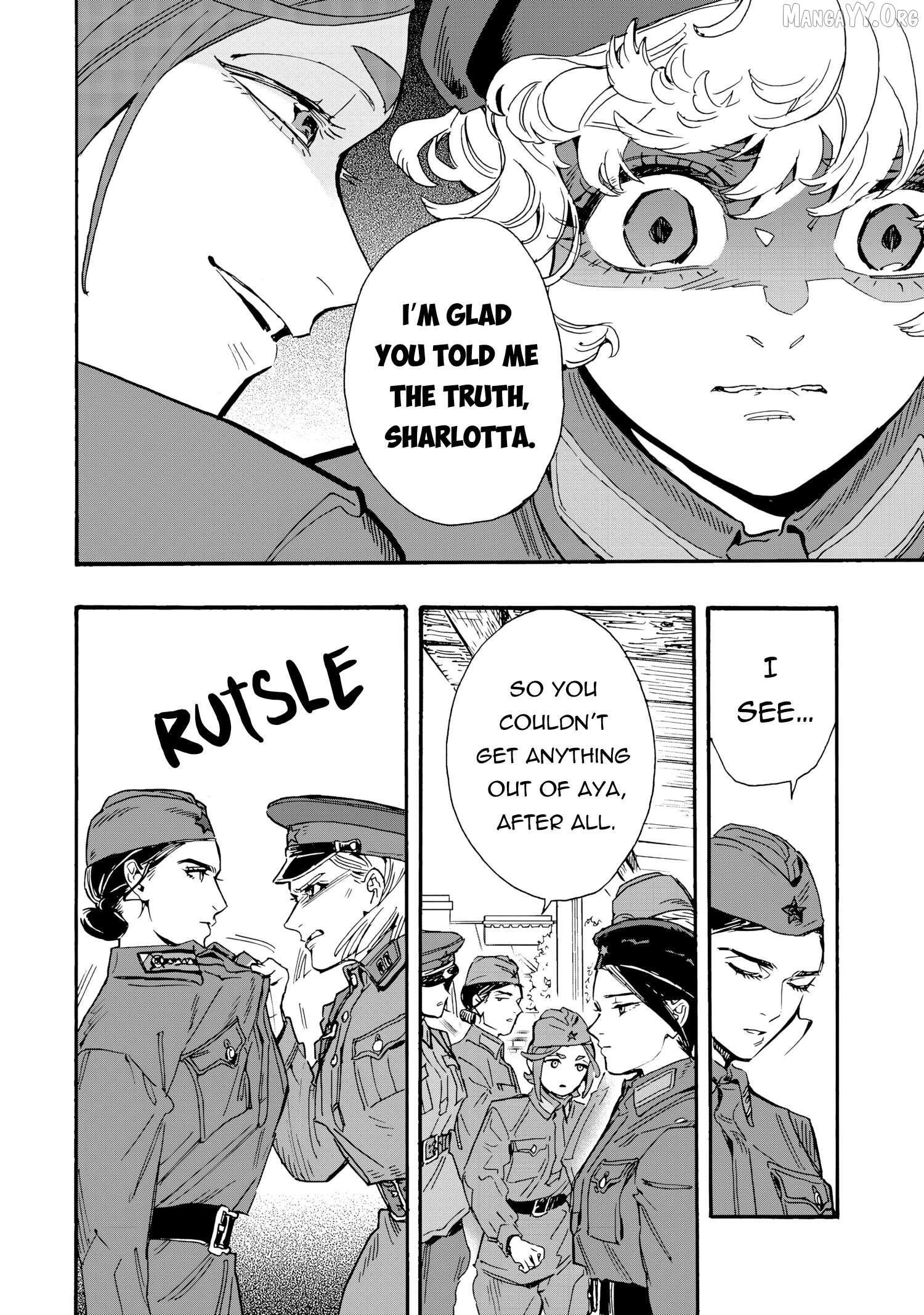 Comrade Girls, Shoot the Enemy Chapter 6 page 8