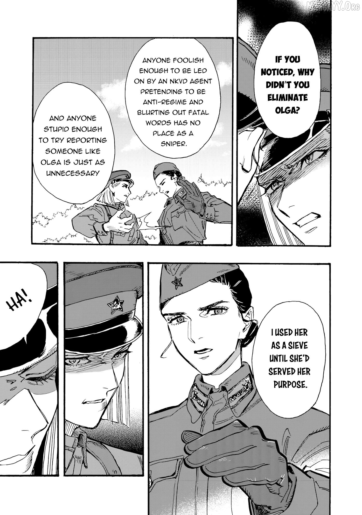 Comrade Girls, Shoot the Enemy Chapter 6 page 9