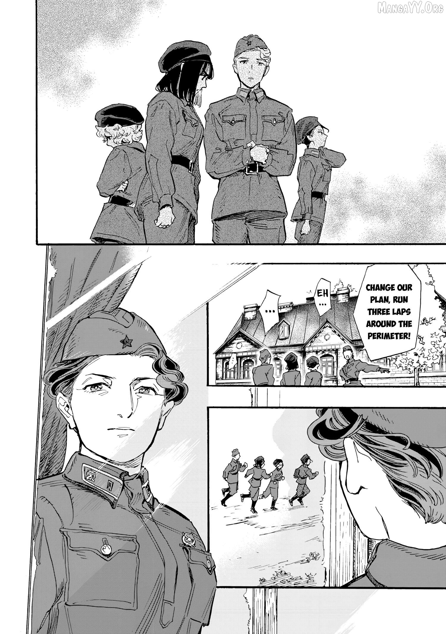 Comrade Girls, Shoot the Enemy Chapter 6 page 12