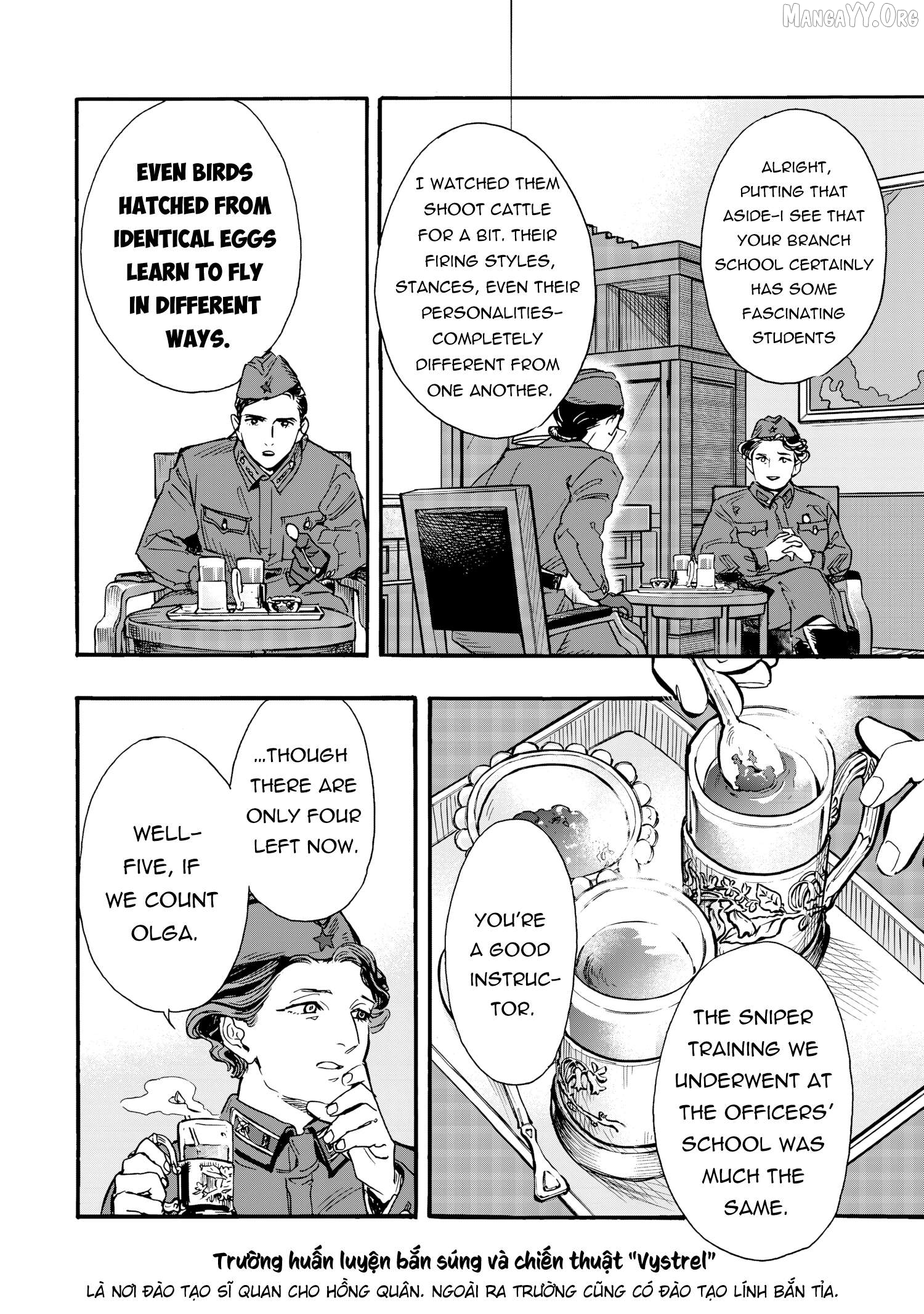 Comrade Girls, Shoot the Enemy Chapter 6 page 14