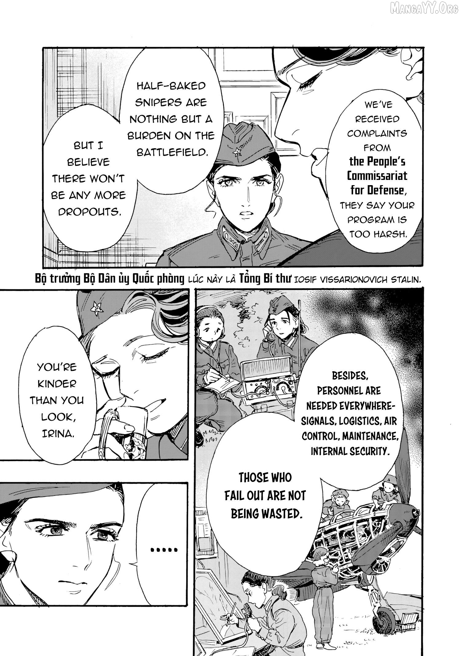 Comrade Girls, Shoot the Enemy Chapter 6 page 15