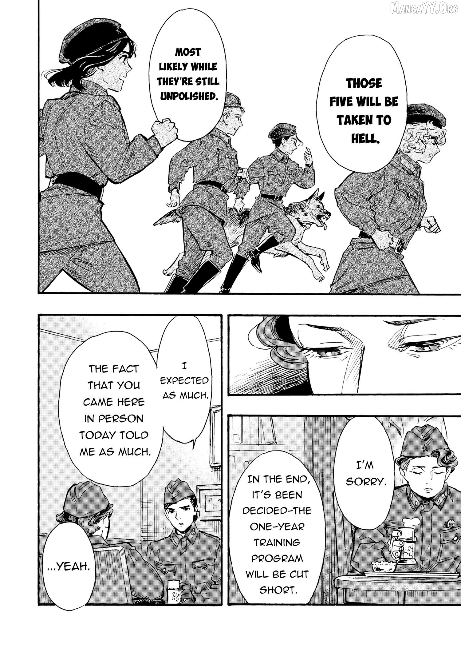 Comrade Girls, Shoot the Enemy Chapter 6 page 16