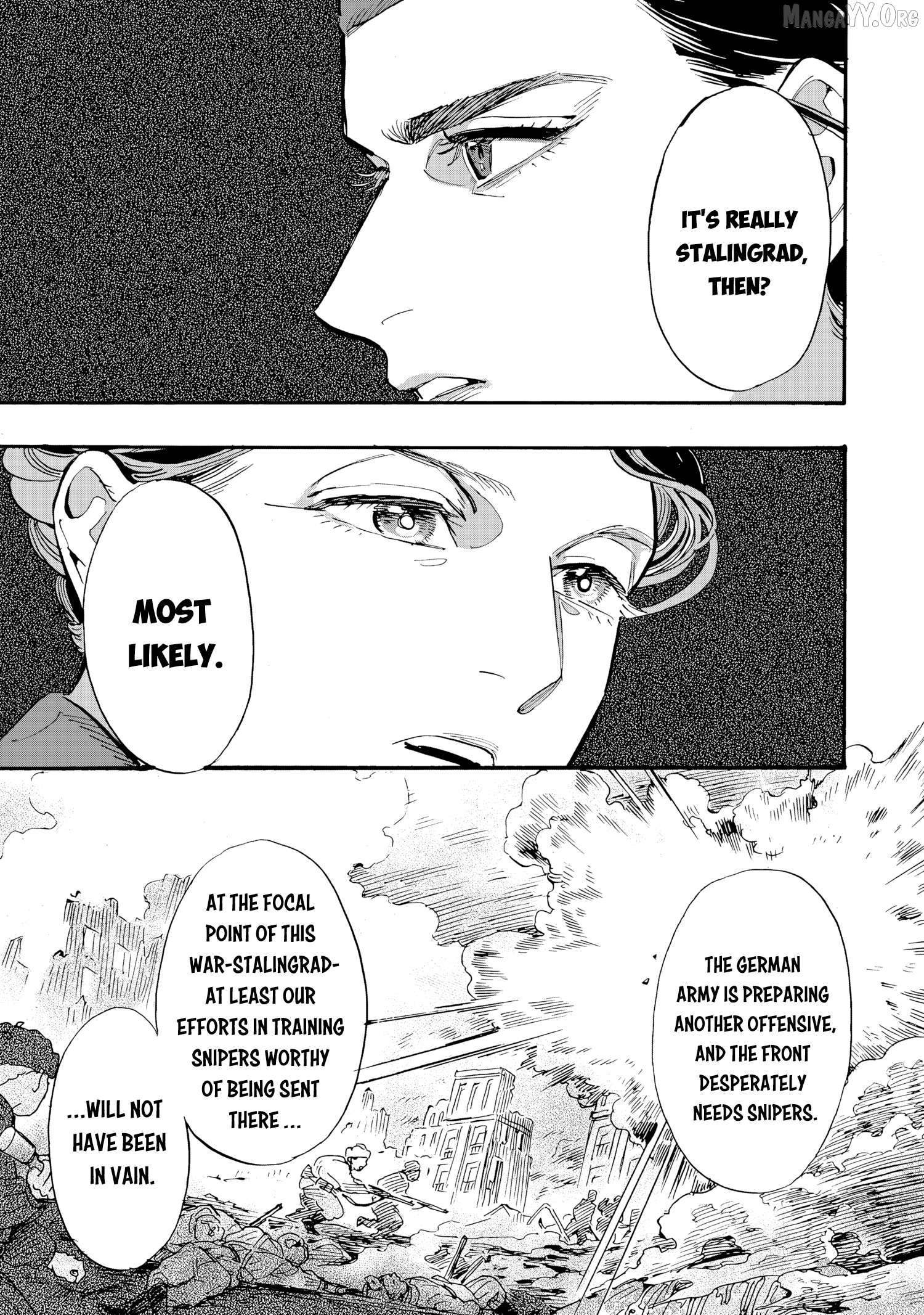Comrade Girls, Shoot the Enemy Chapter 6 page 17